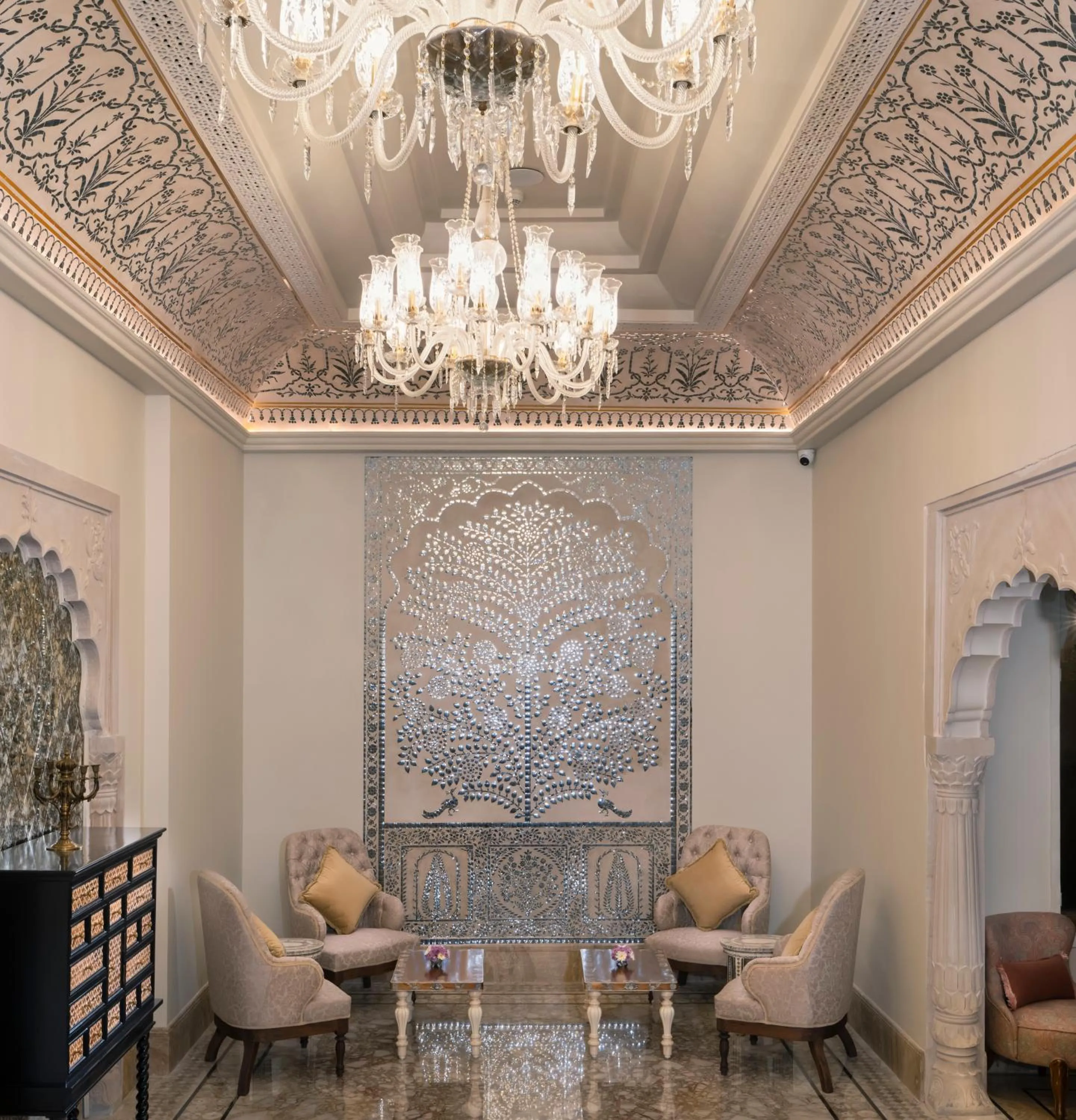 Lobby or reception in Raffles Jaipur