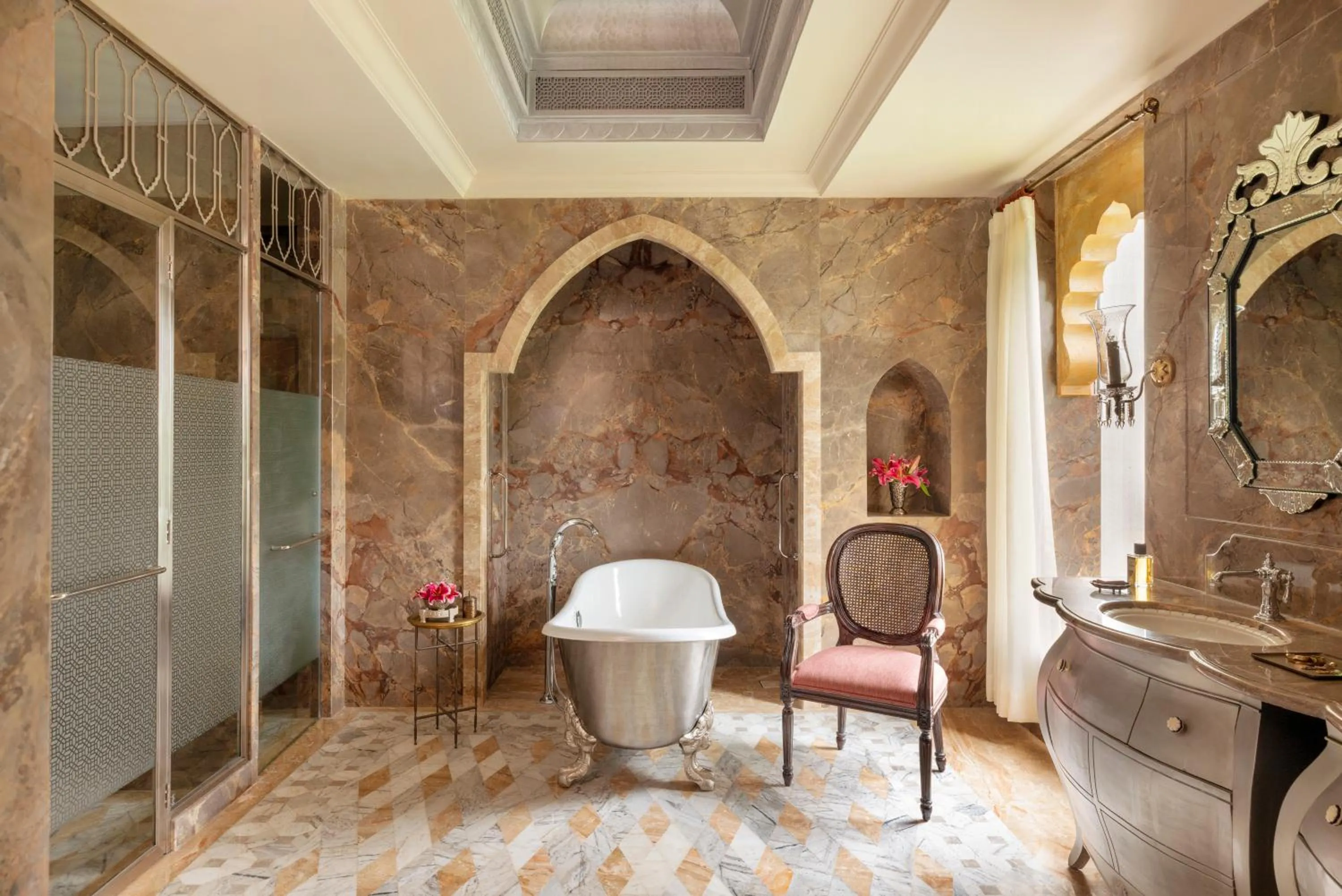 Bathroom in Raffles Jaipur