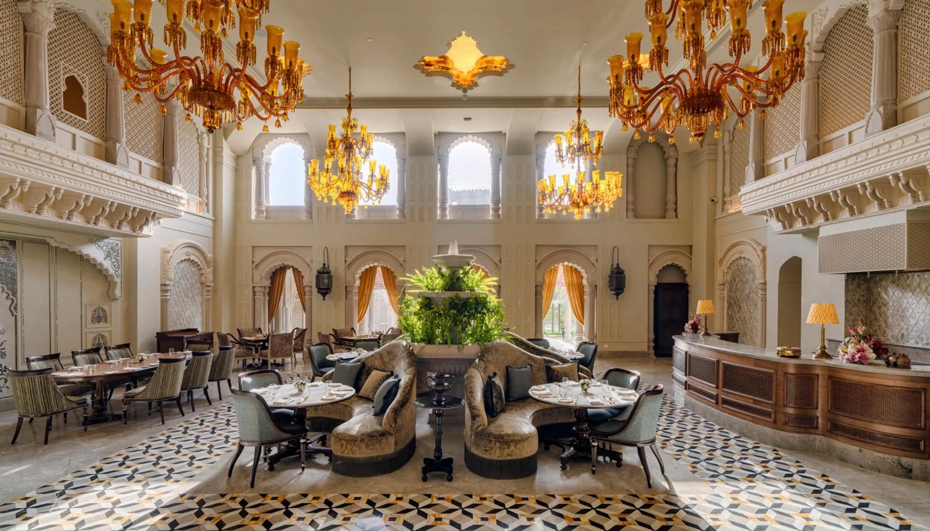 Restaurant/places to eat in Raffles Jaipur