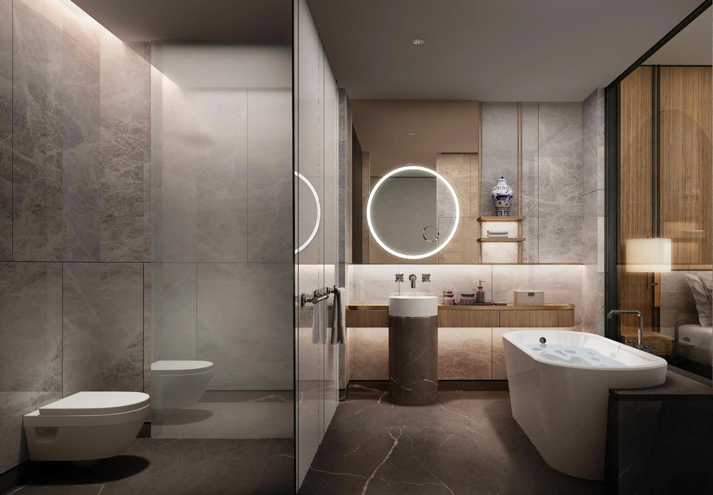 Bathroom in Pullman Hai Phong Grand Hotel