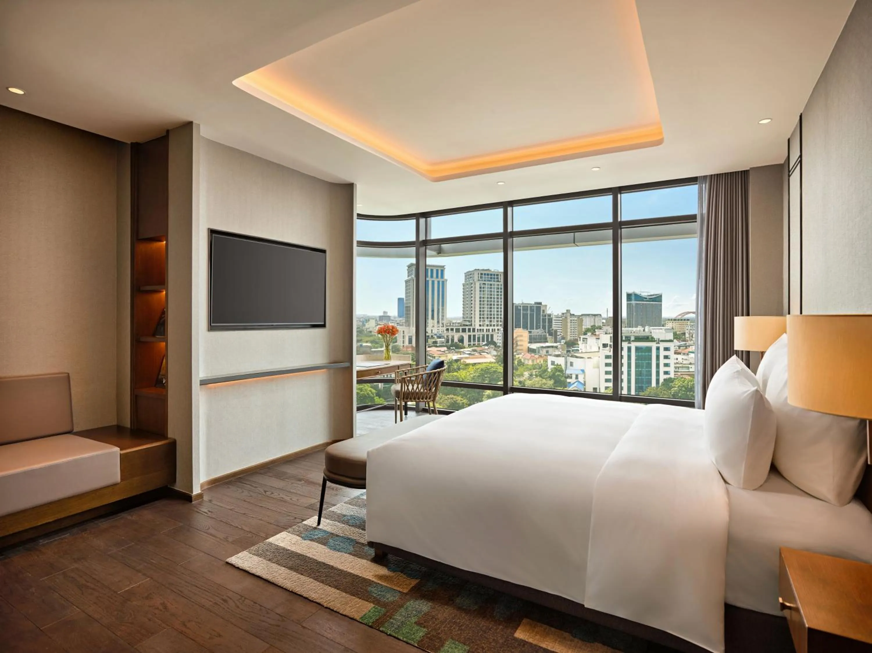 Bedroom, Bed in Pullman Hai Phong Grand Hotel