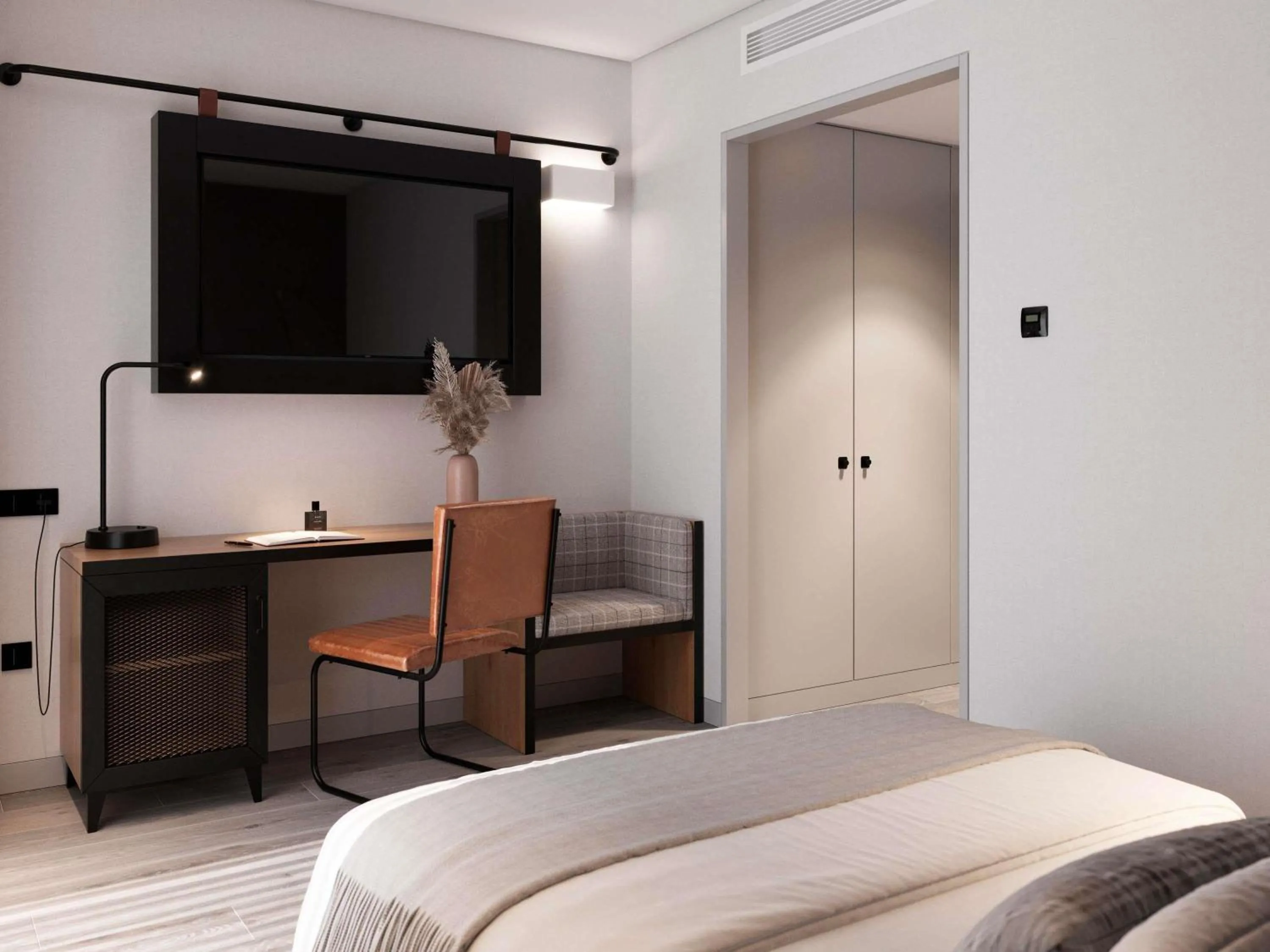 Bedroom, Bed in ibis Styles Lisboa Aeroporto