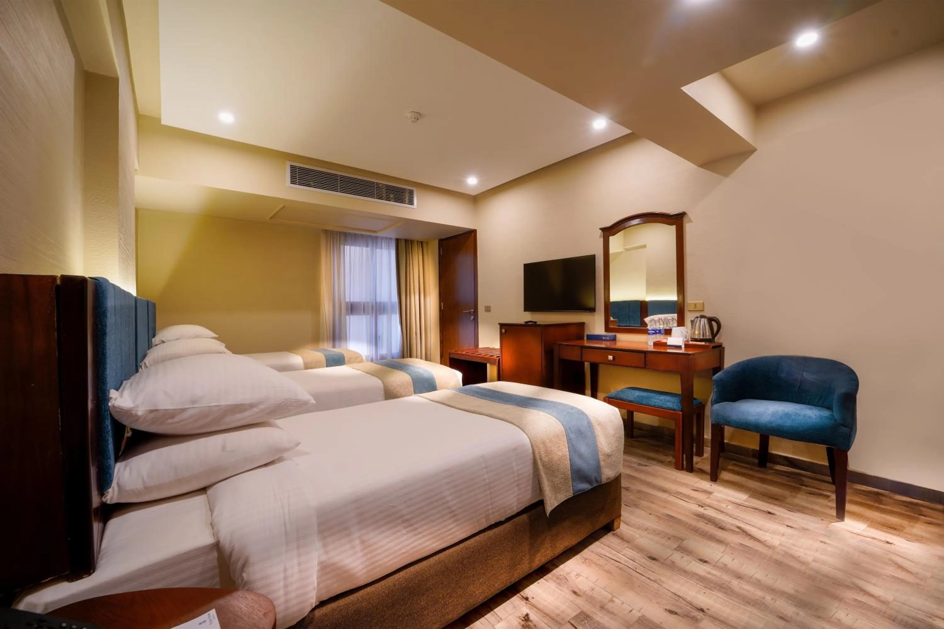 Bed in Stay Inn Pyramids Hotel