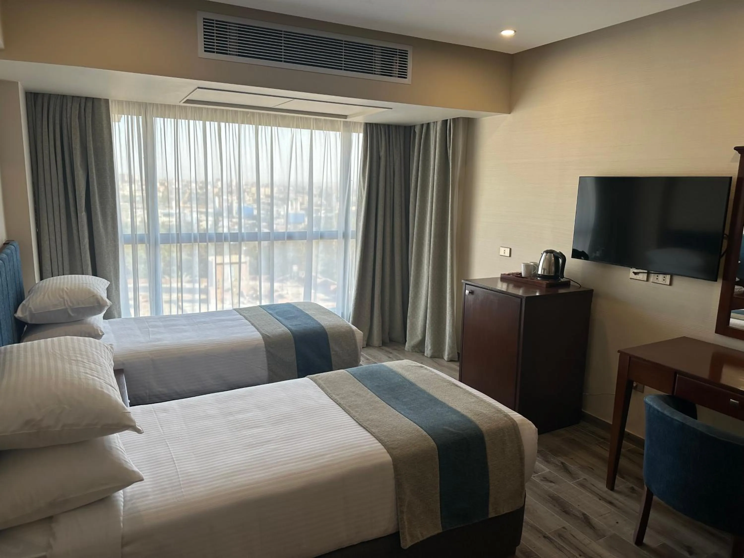 Bed in Stay Inn Pyramids Hotel