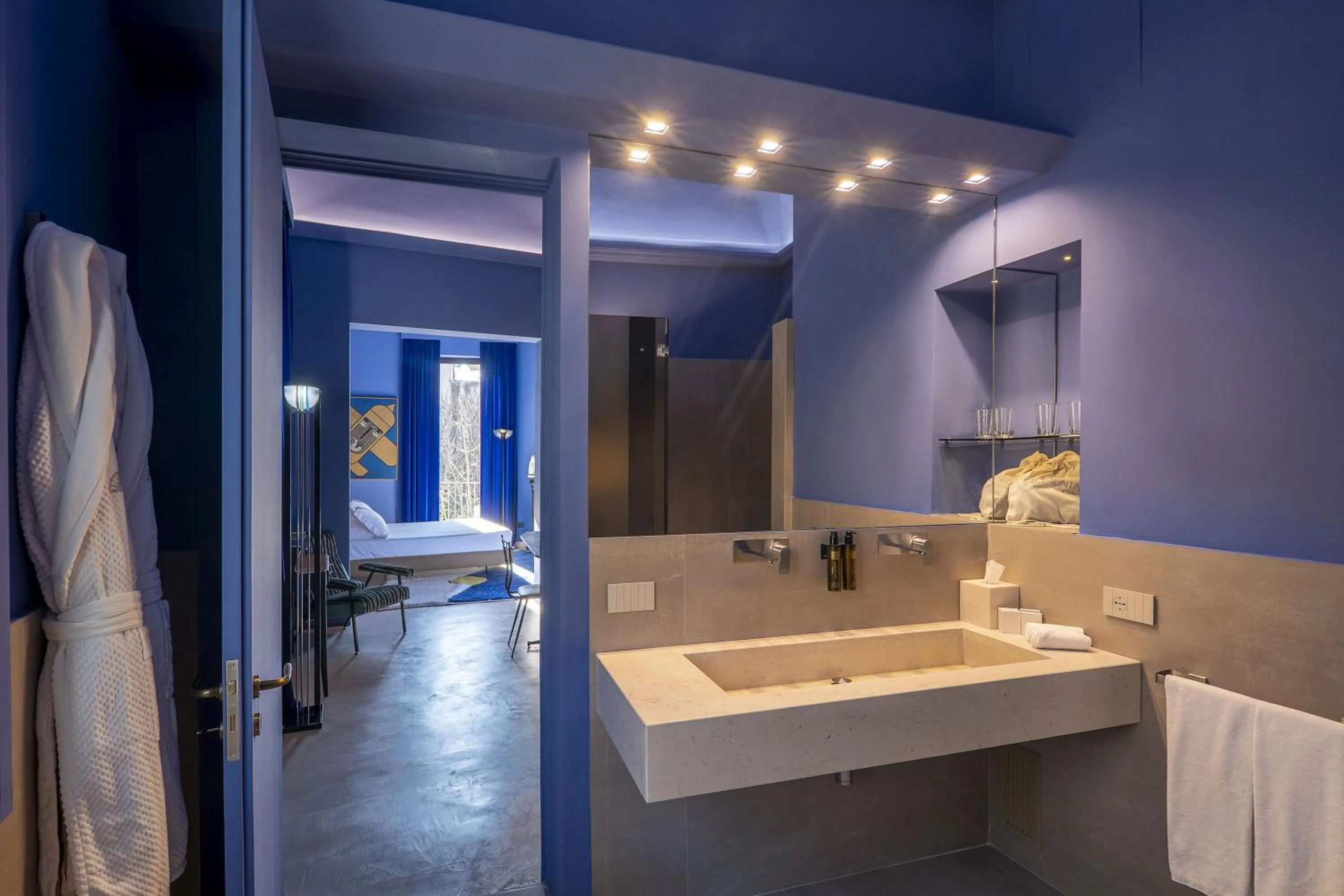 Bathroom in Fiermonte Museum by La Fiermontina