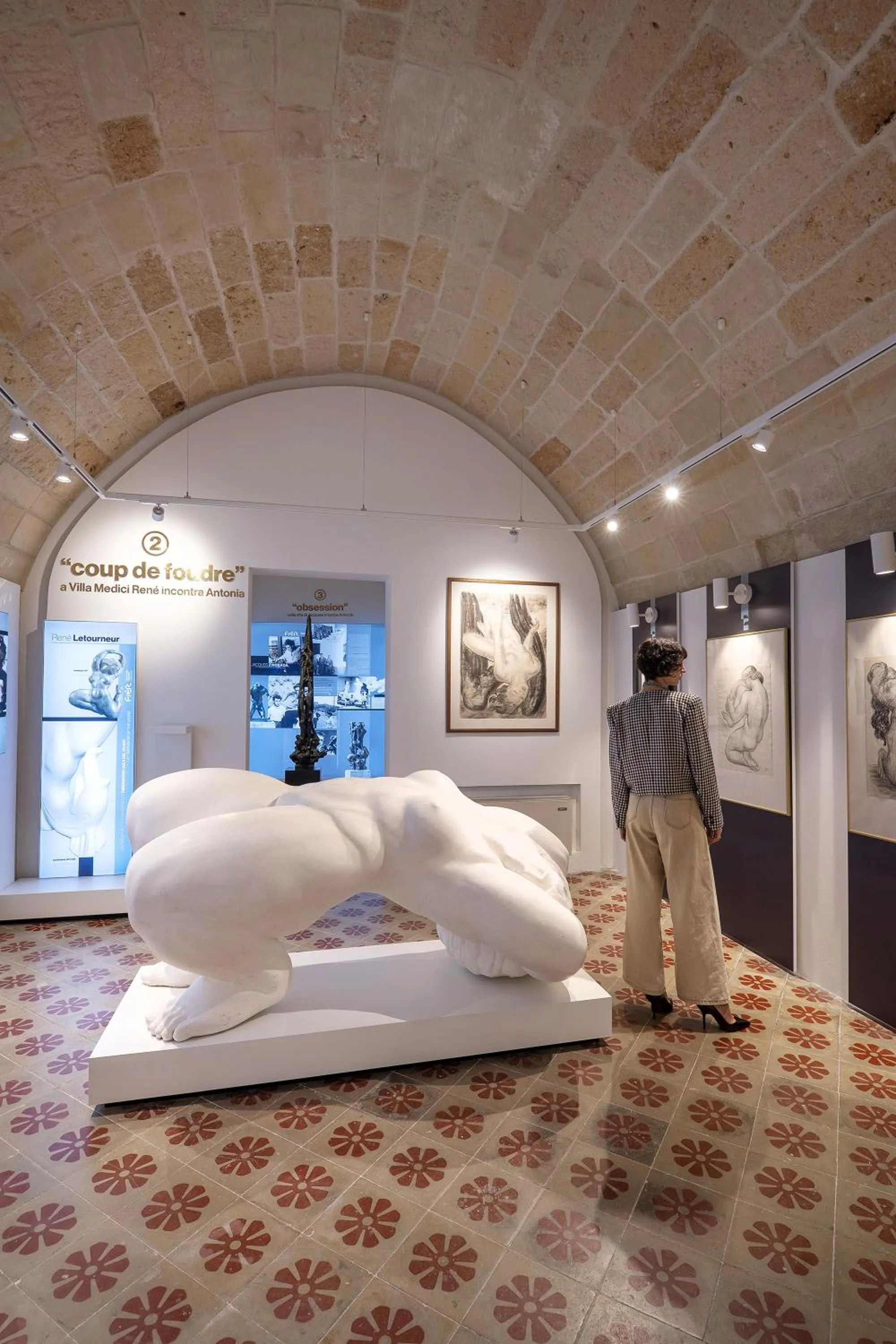 Area and facilities, Bed in Fiermonte Museum by La Fiermontina