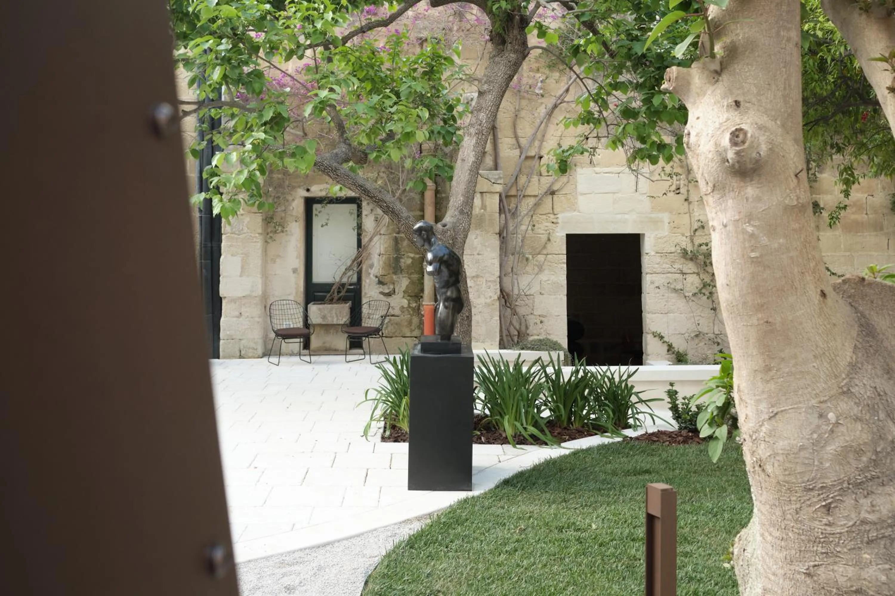 Garden in Fiermonte Museum by La Fiermontina