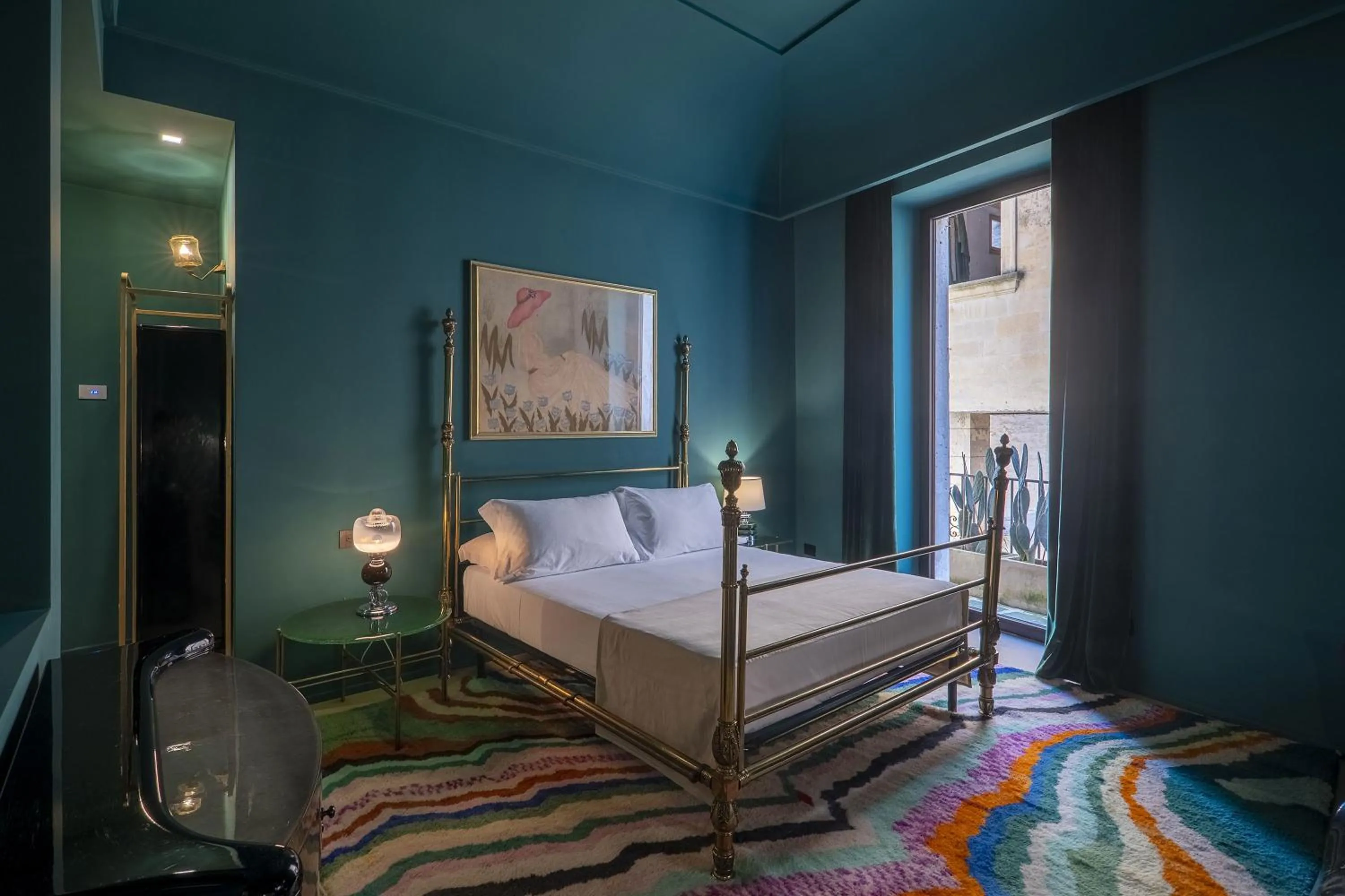 Bedroom, Bed in Fiermonte Museum by La Fiermontina