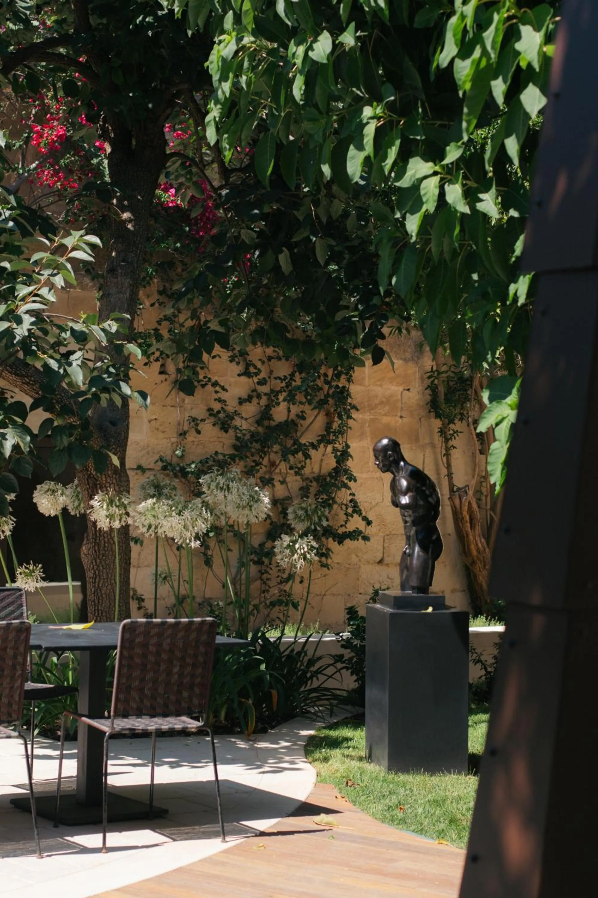 Garden in Fiermonte Museum by La Fiermontina