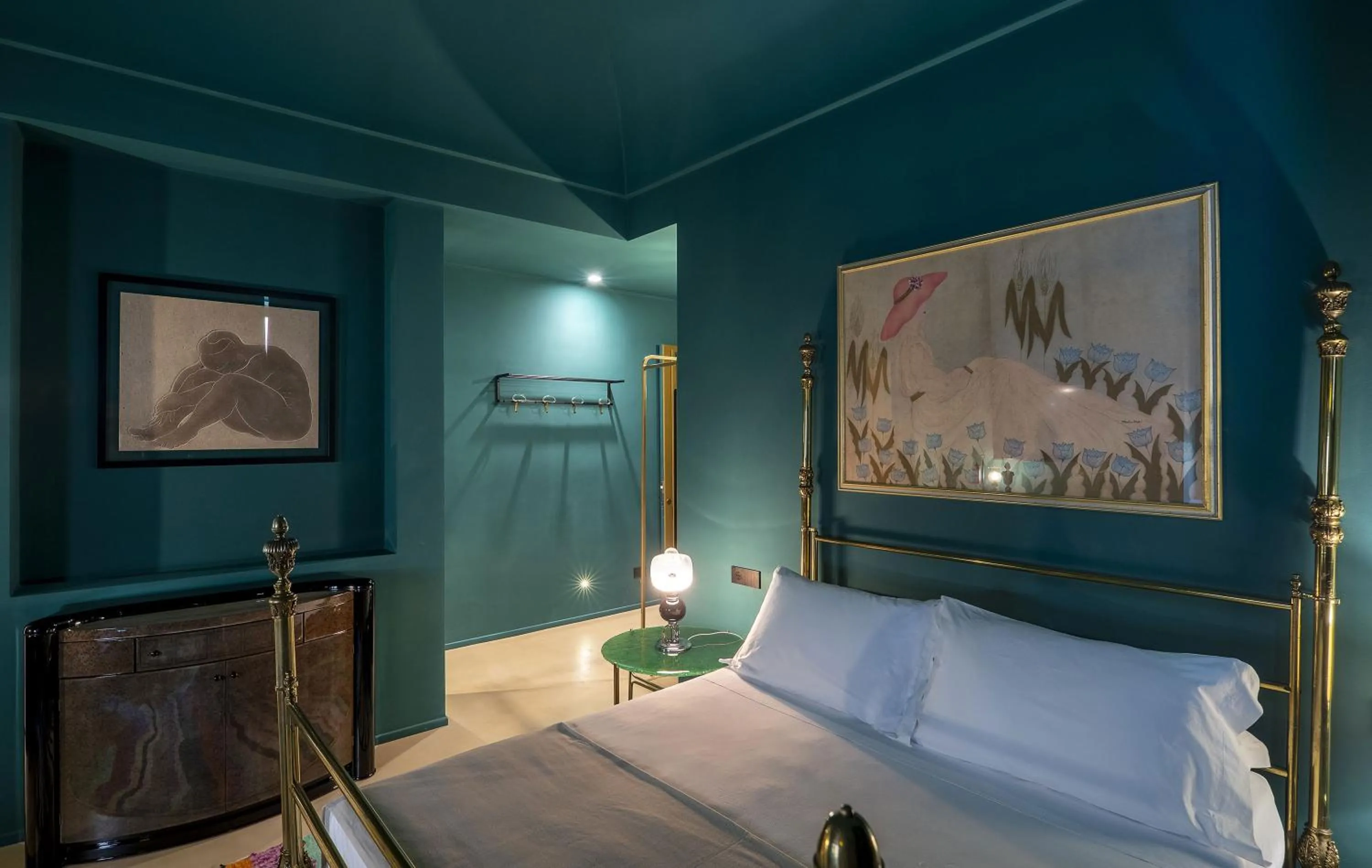 Bedroom, Bed in Fiermonte Museum by La Fiermontina