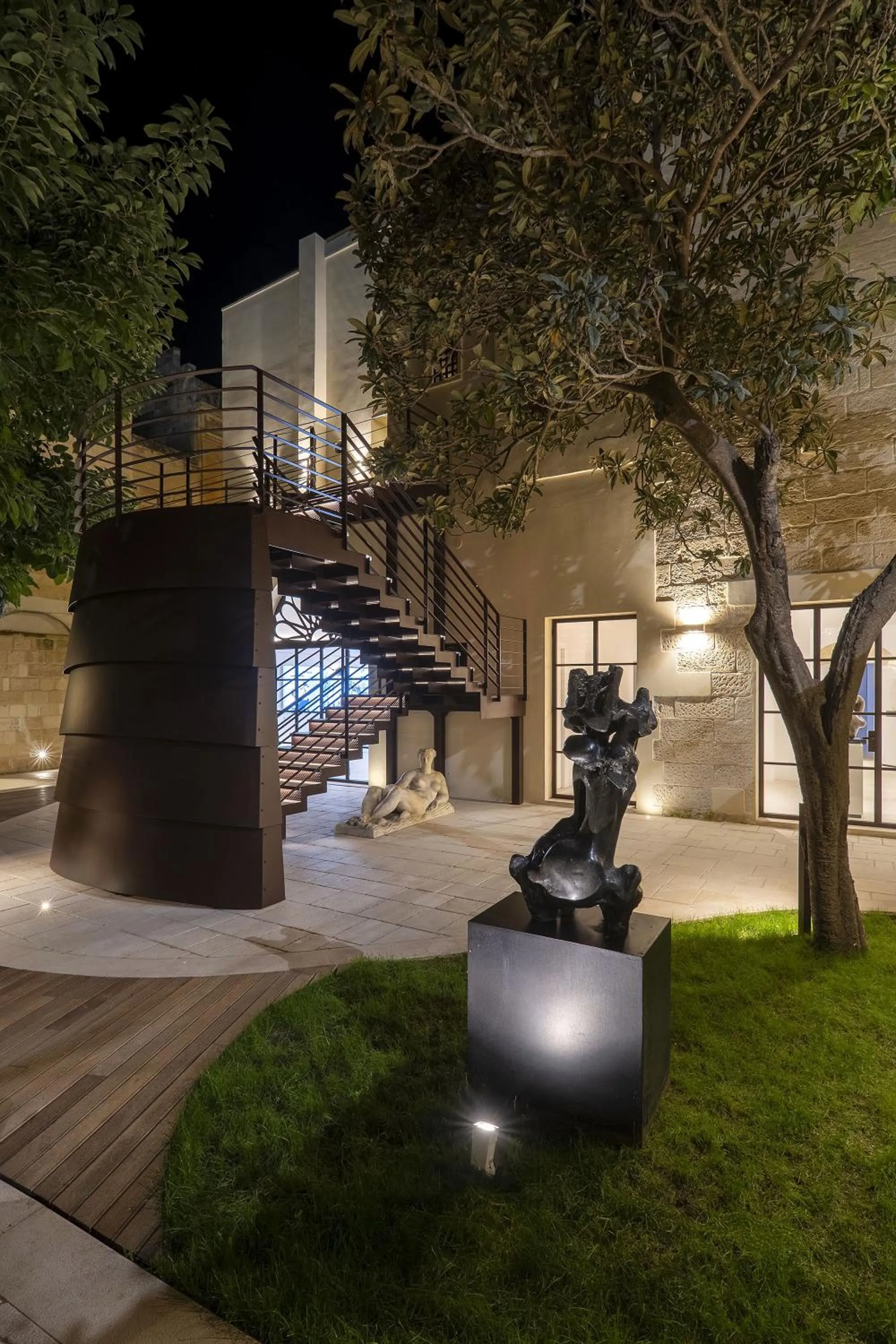Garden in Fiermonte Museum by La Fiermontina