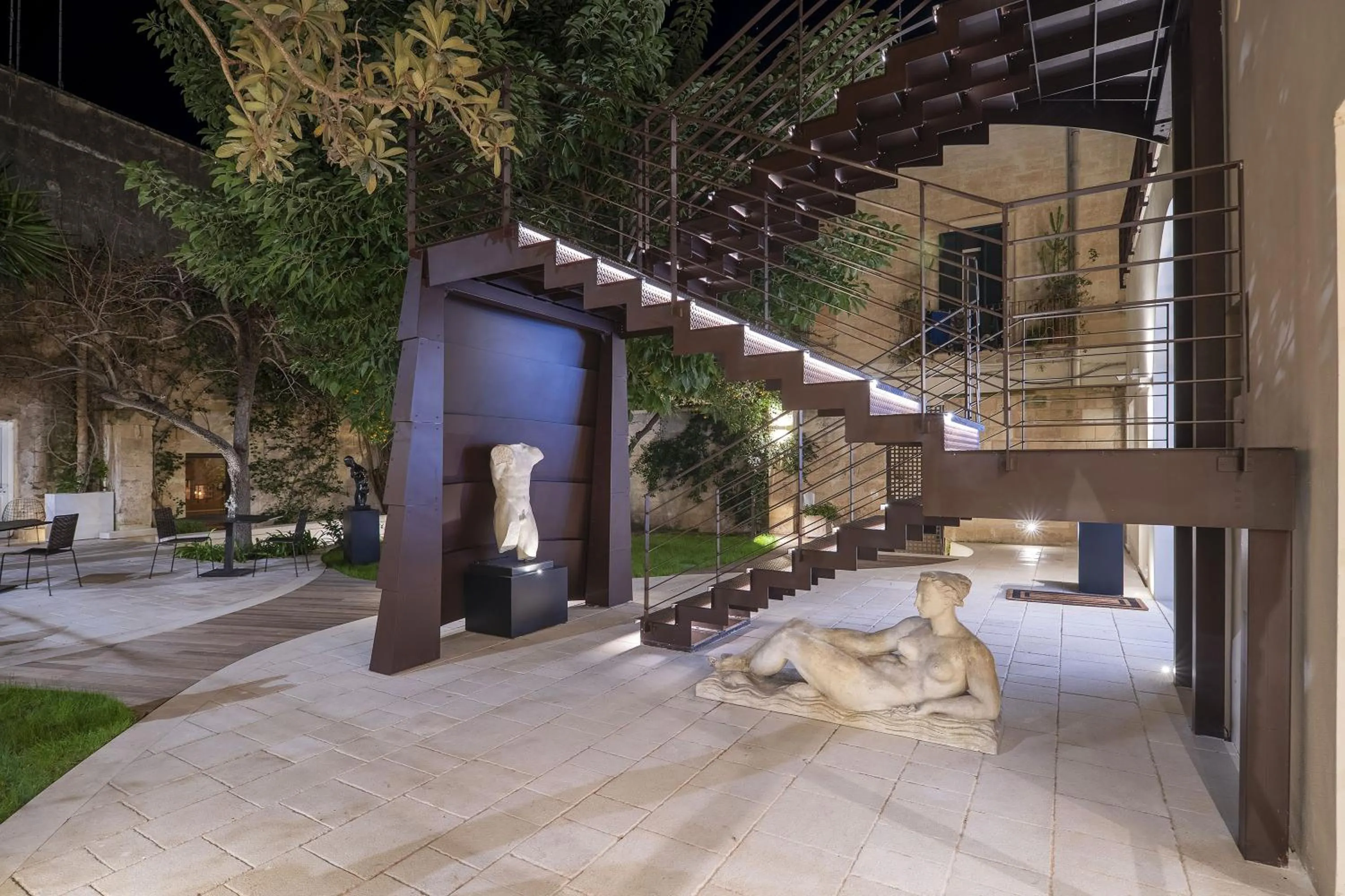 Garden in Fiermonte Museum by La Fiermontina