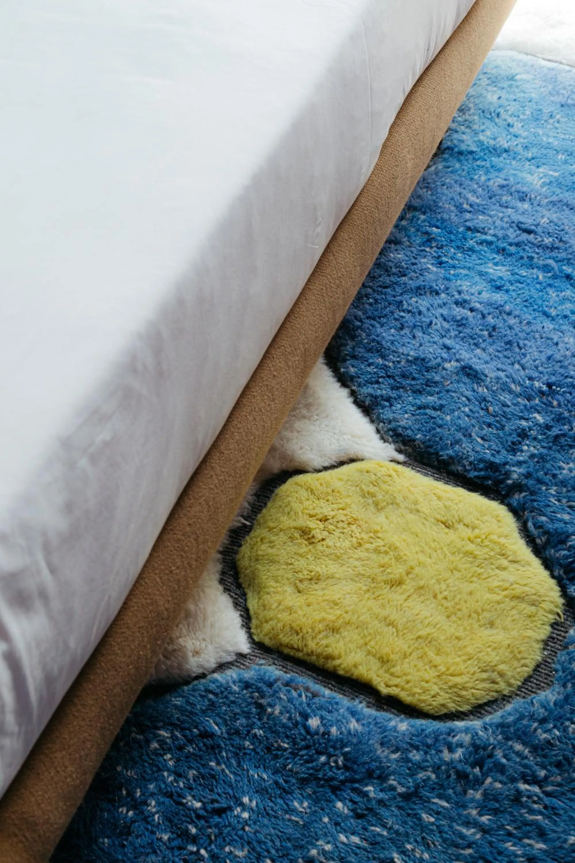 Decorative detail, Bed in Fiermonte Museum by La Fiermontina