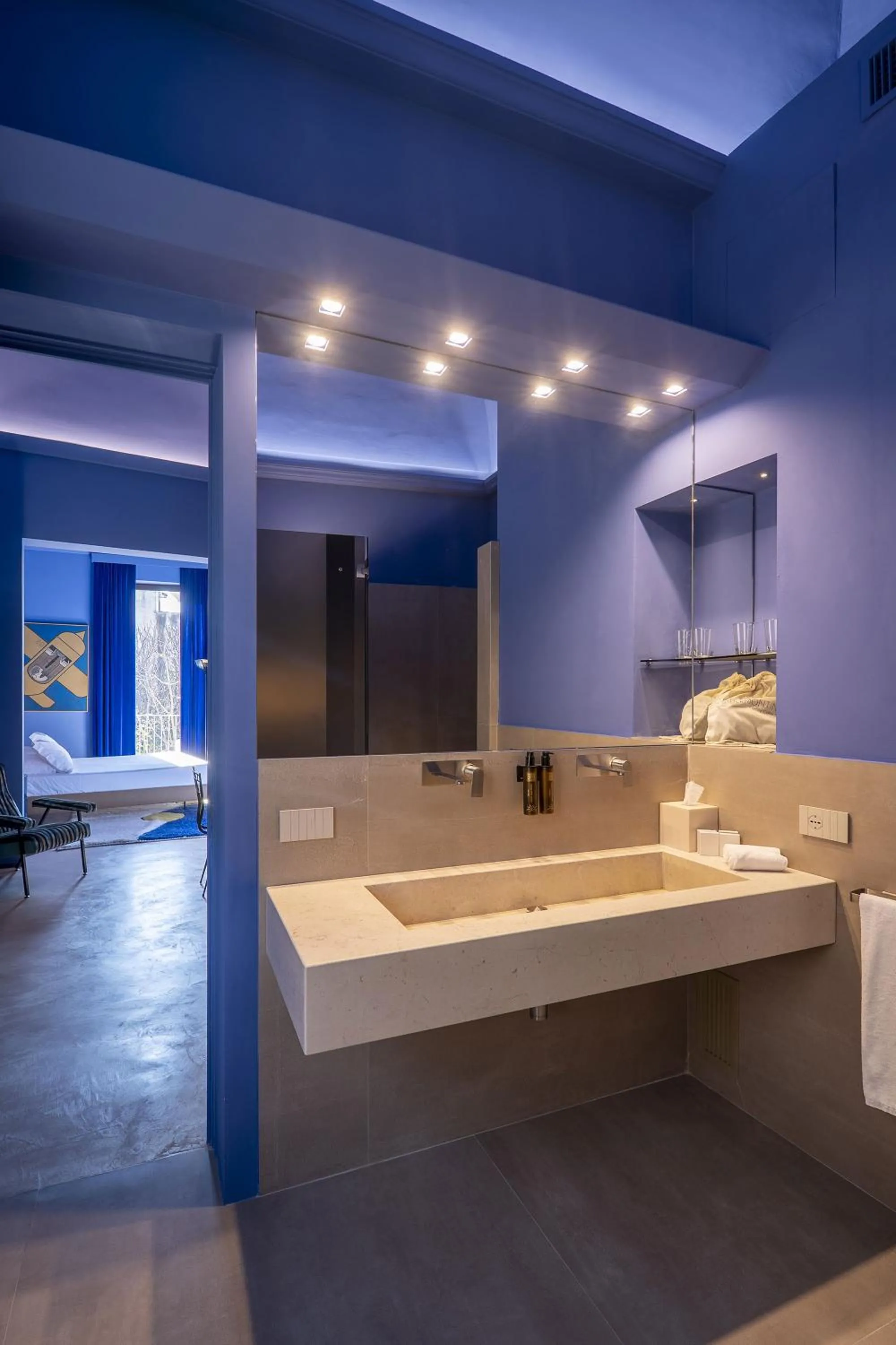 Bathroom in Fiermonte Museum by La Fiermontina