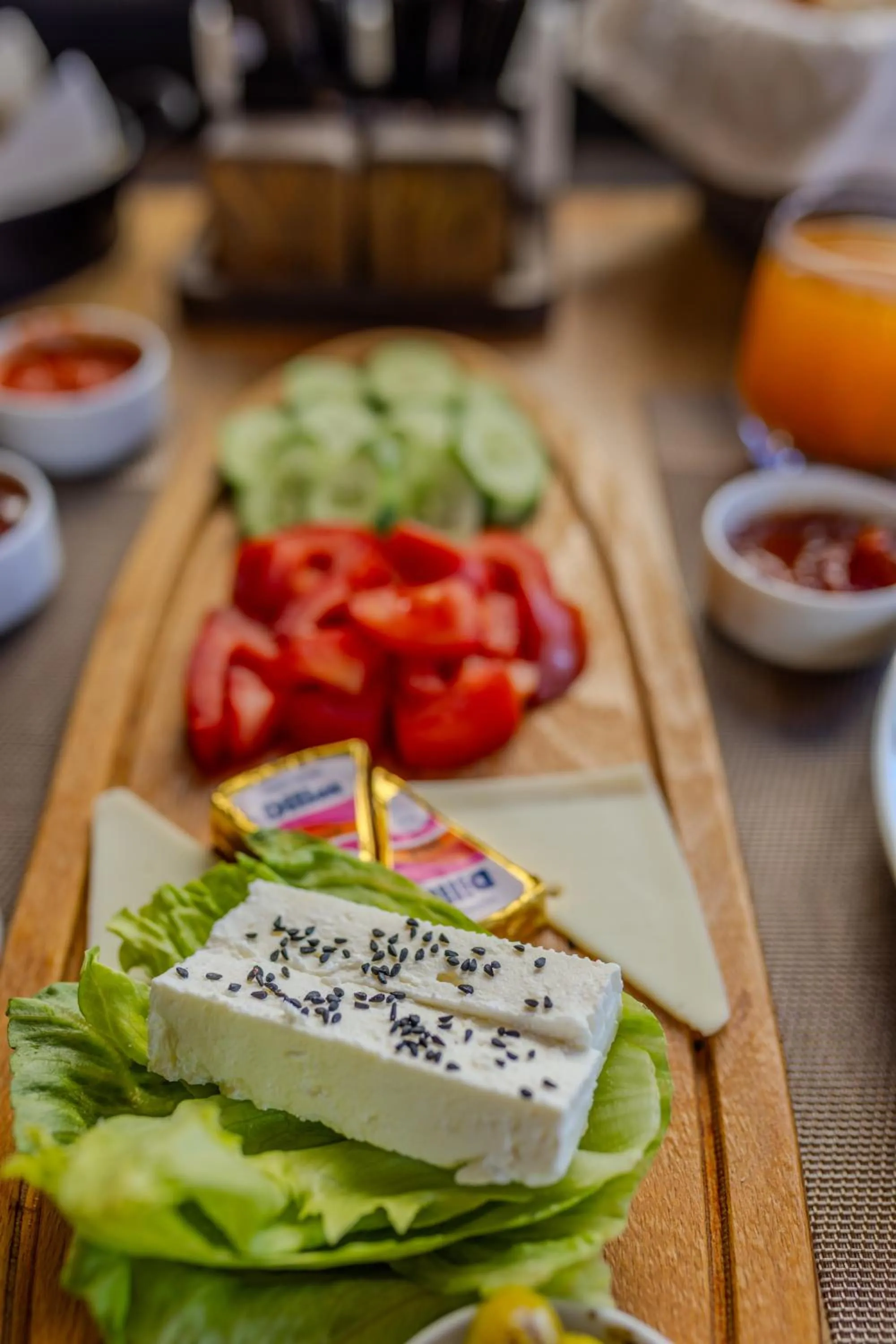 Food and drinks in Lubberona Cave Cappadocia