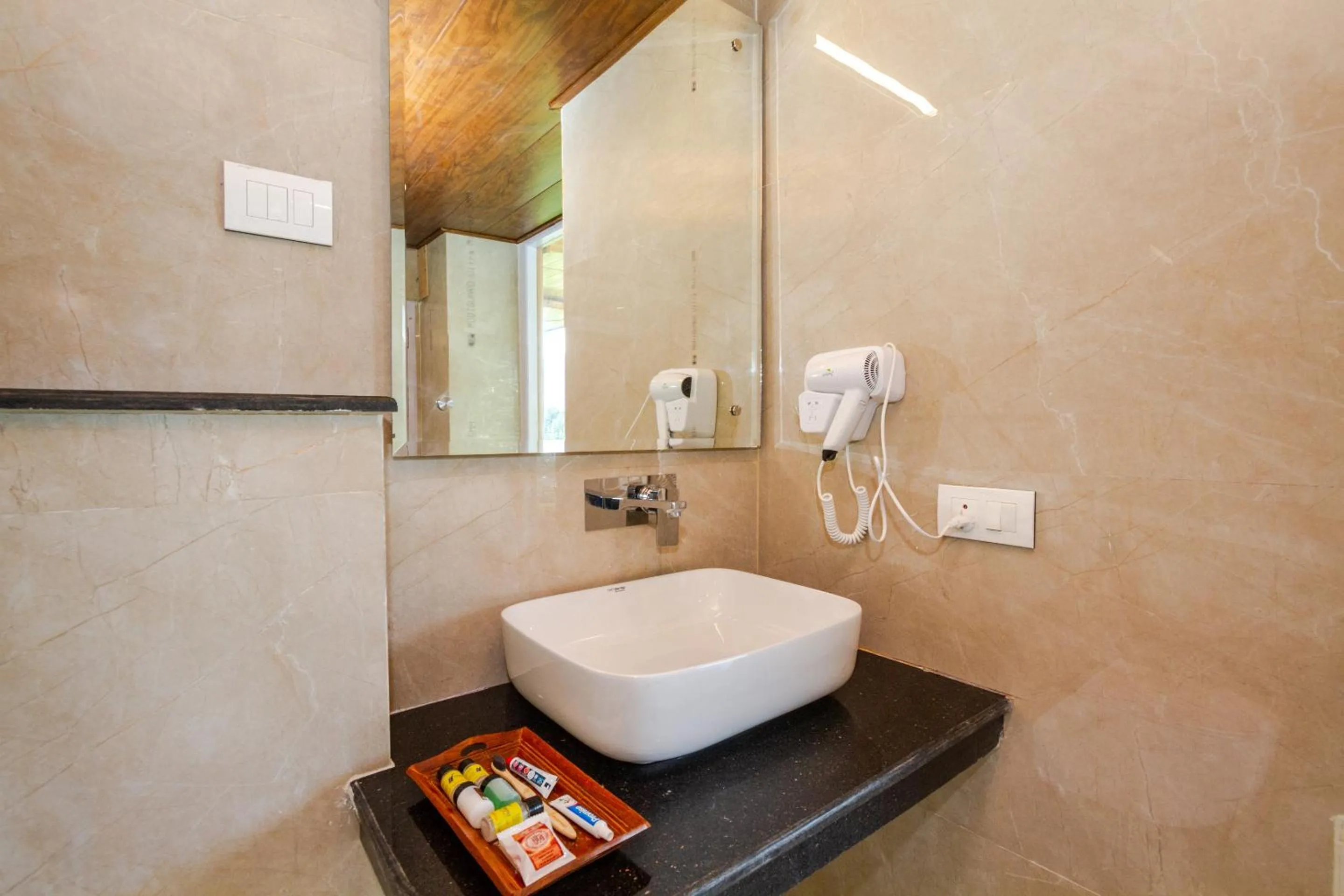 Bathroom in Tripli Hotels Namaste Manali