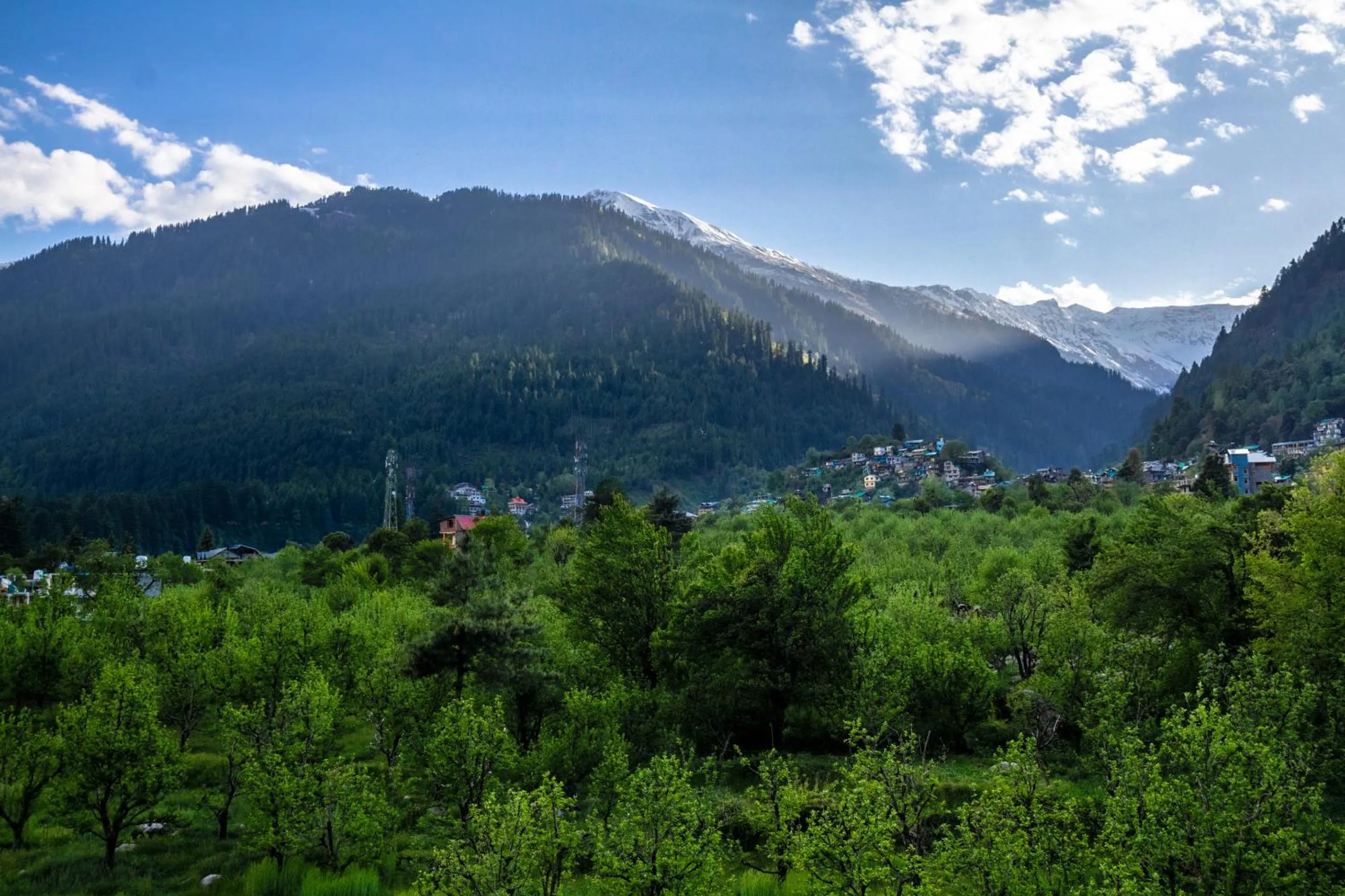 Natural landscape in Tripli Hotels Namaste Manali