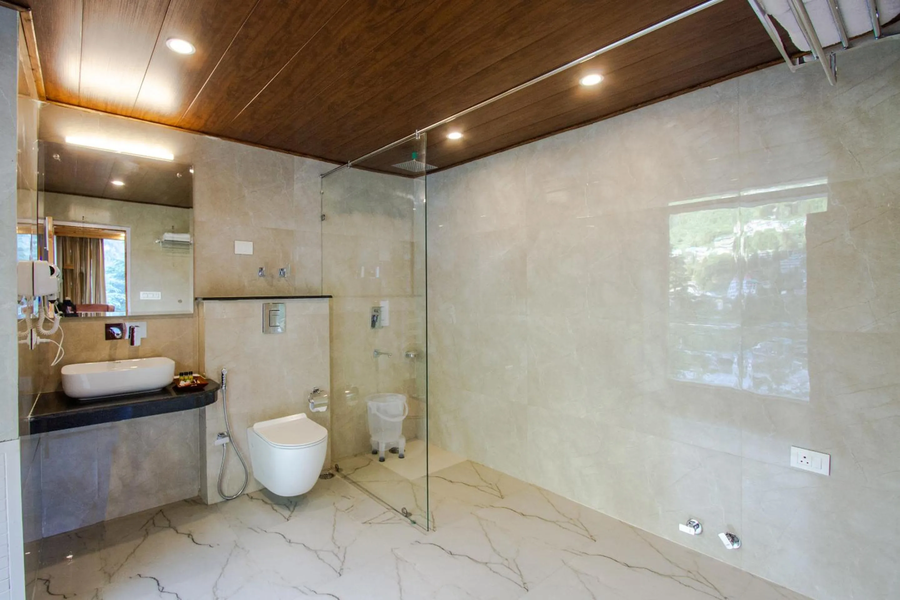 Bathroom in Tripli Hotels Namaste Manali