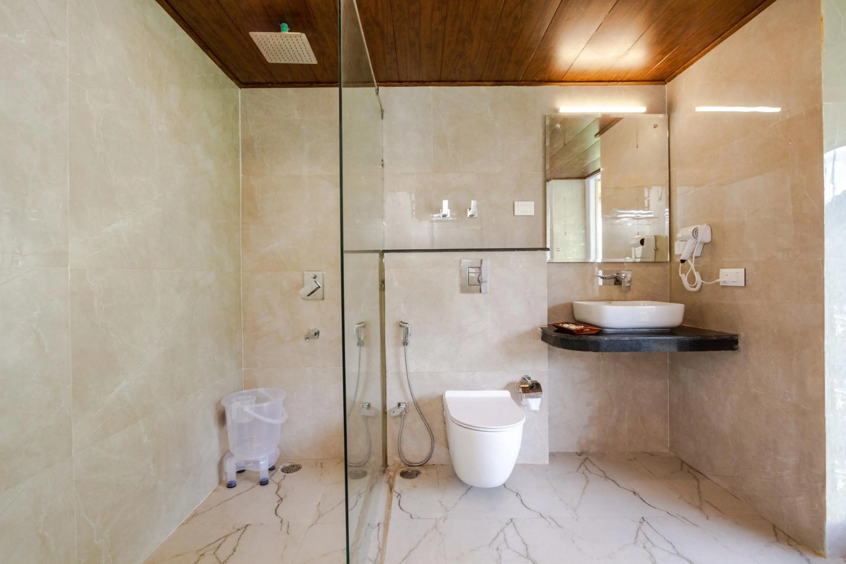 Bathroom in Tripli Hotels Namaste Manali