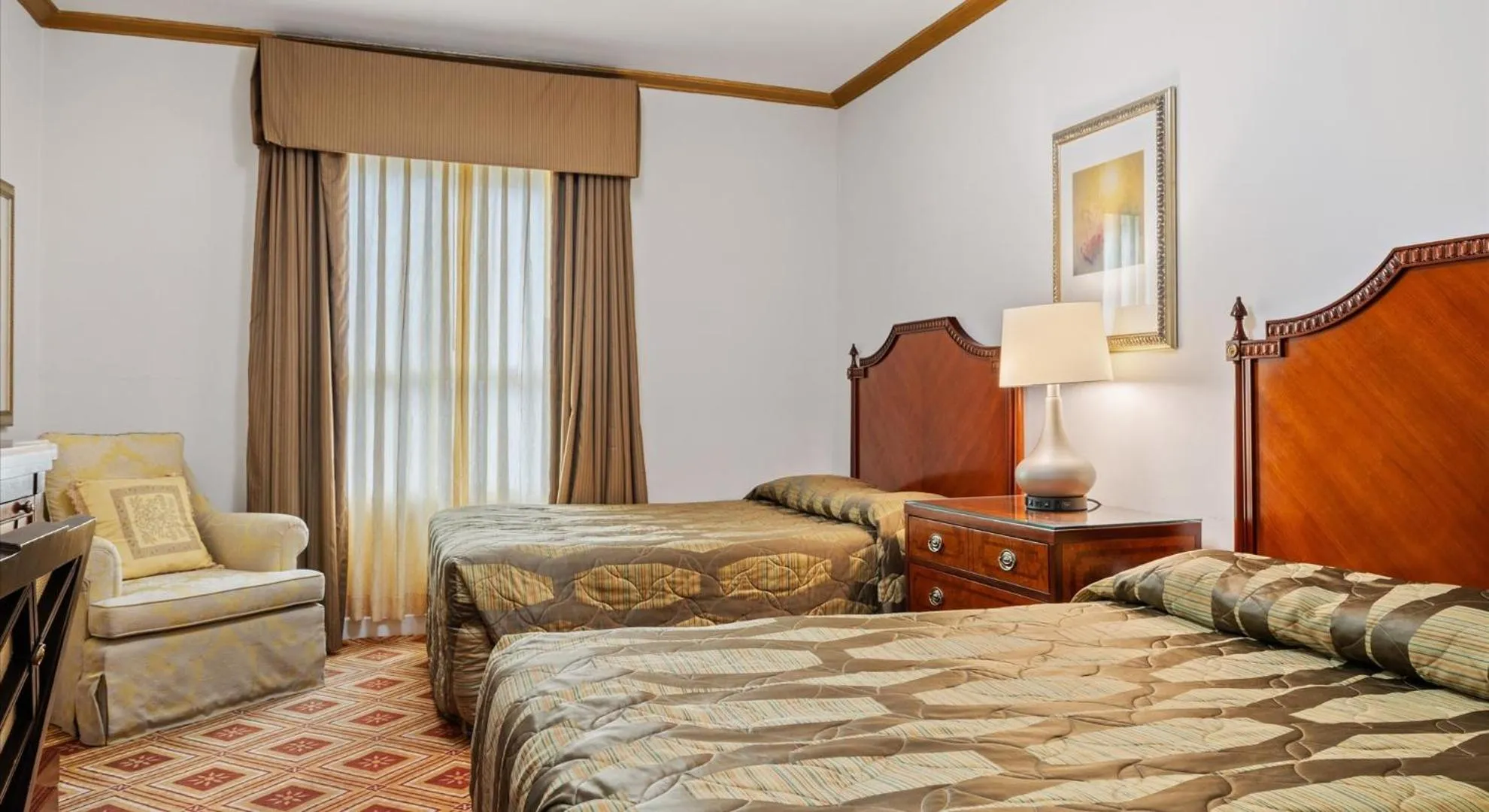 Bed in EMBASSY HOTEL