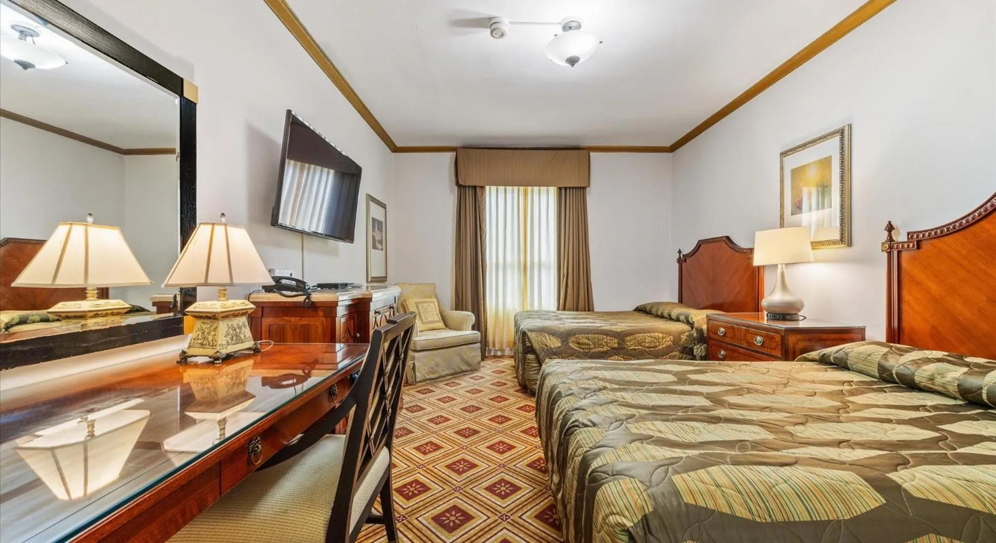 Bed in EMBASSY HOTEL