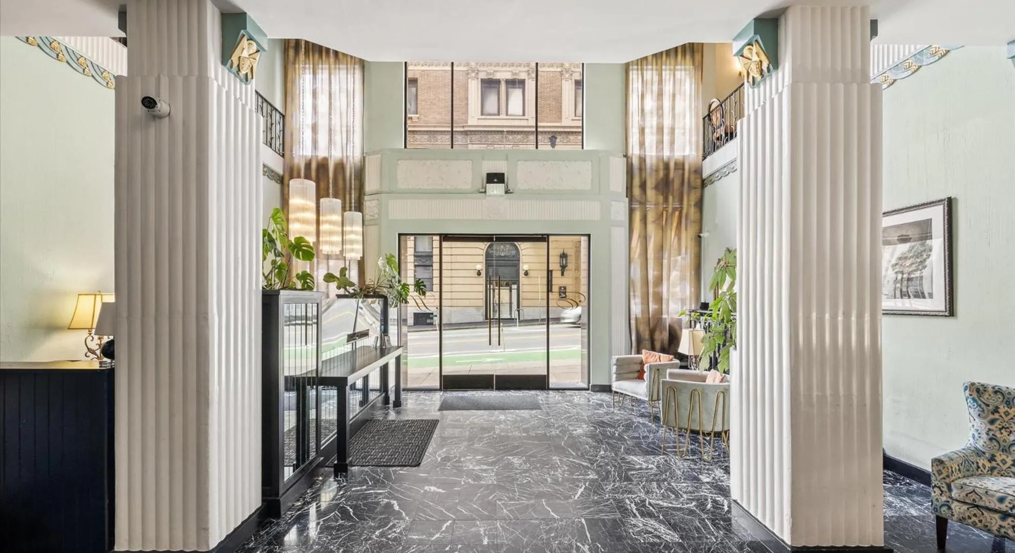 Lobby or reception in EMBASSY HOTEL