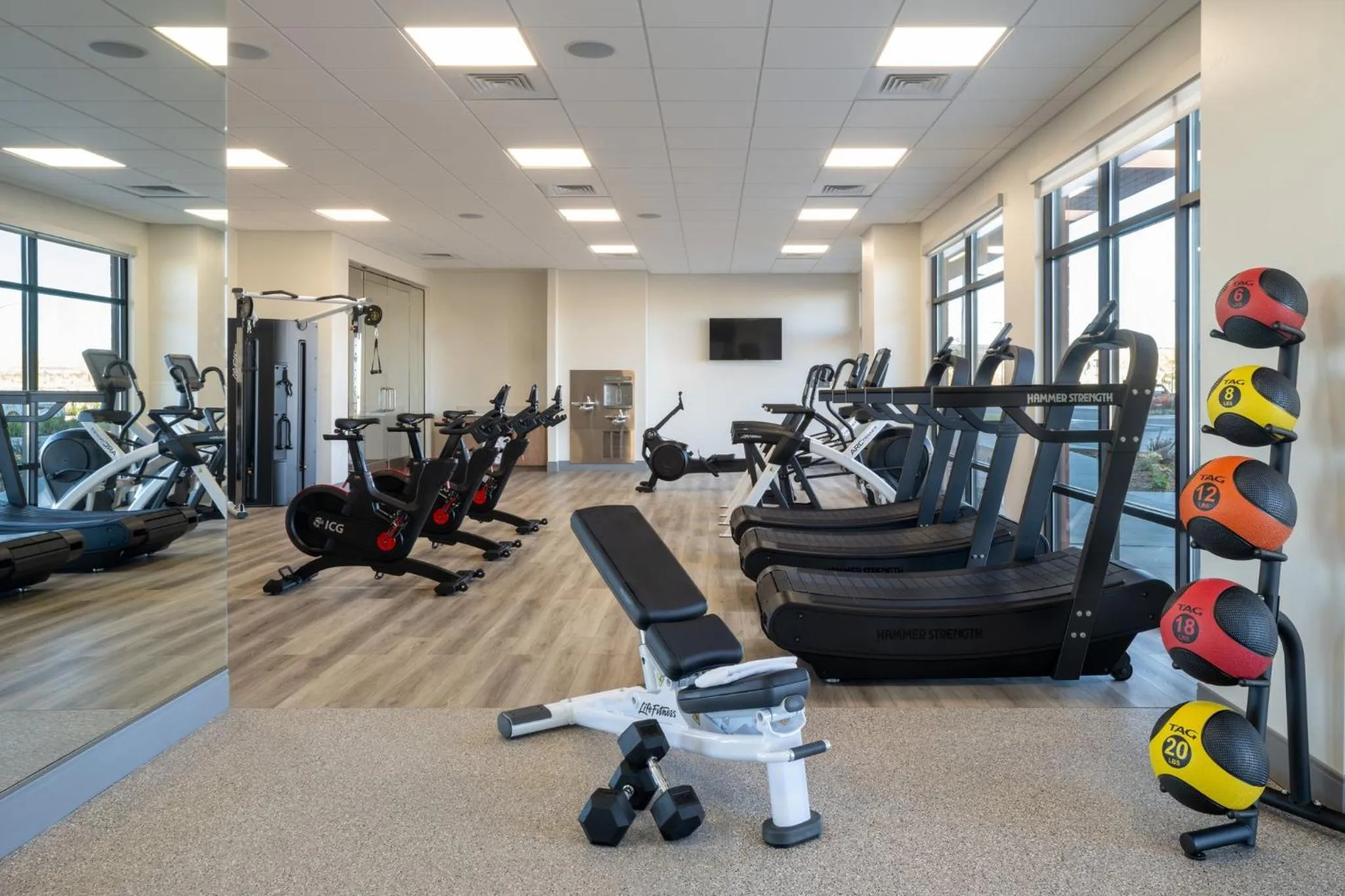 Fitness centre/facilities in EVEN Hotel Bozeman Yellowstone Intl Arpt by IHG