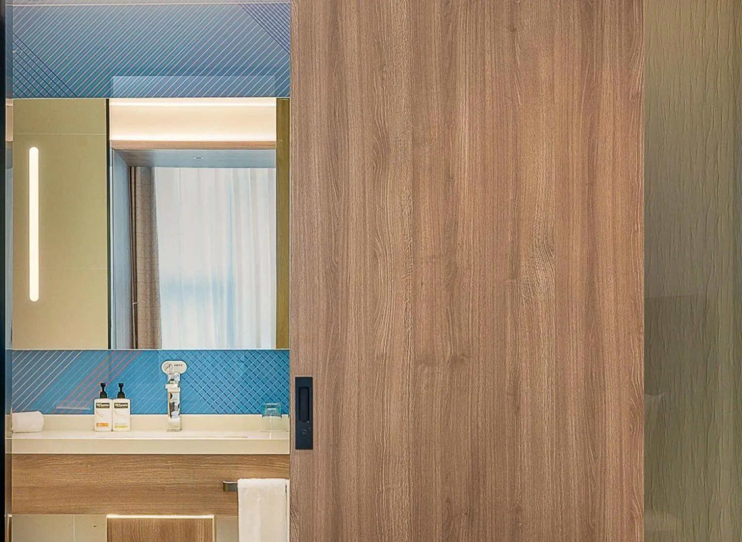 Bathroom in Holiday Inn Express Langfang Yanjiao by IHG