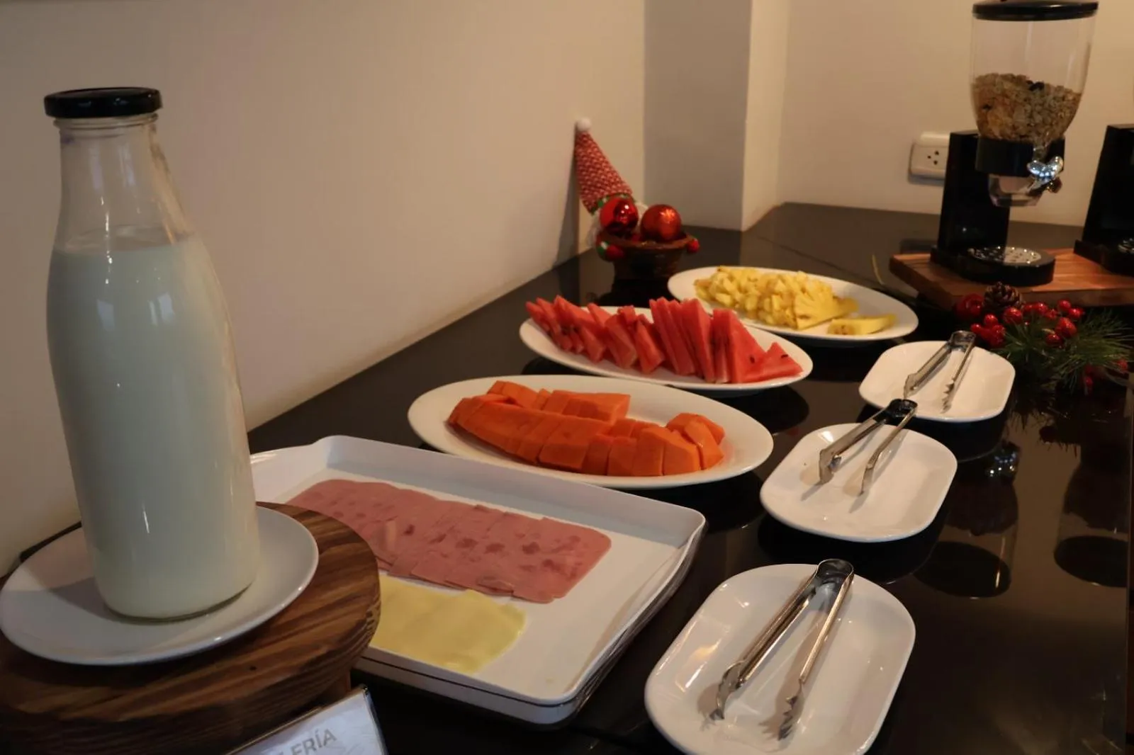 Buffet breakfast in Hotel Maywa