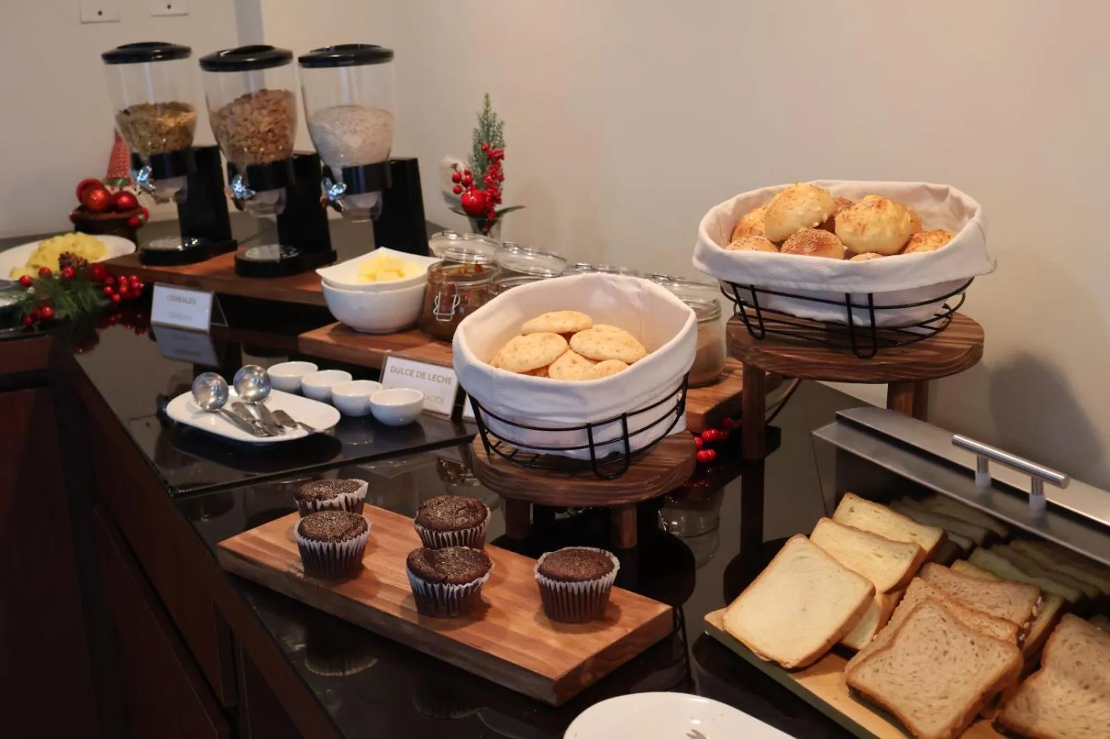 Buffet breakfast in Hotel Maywa