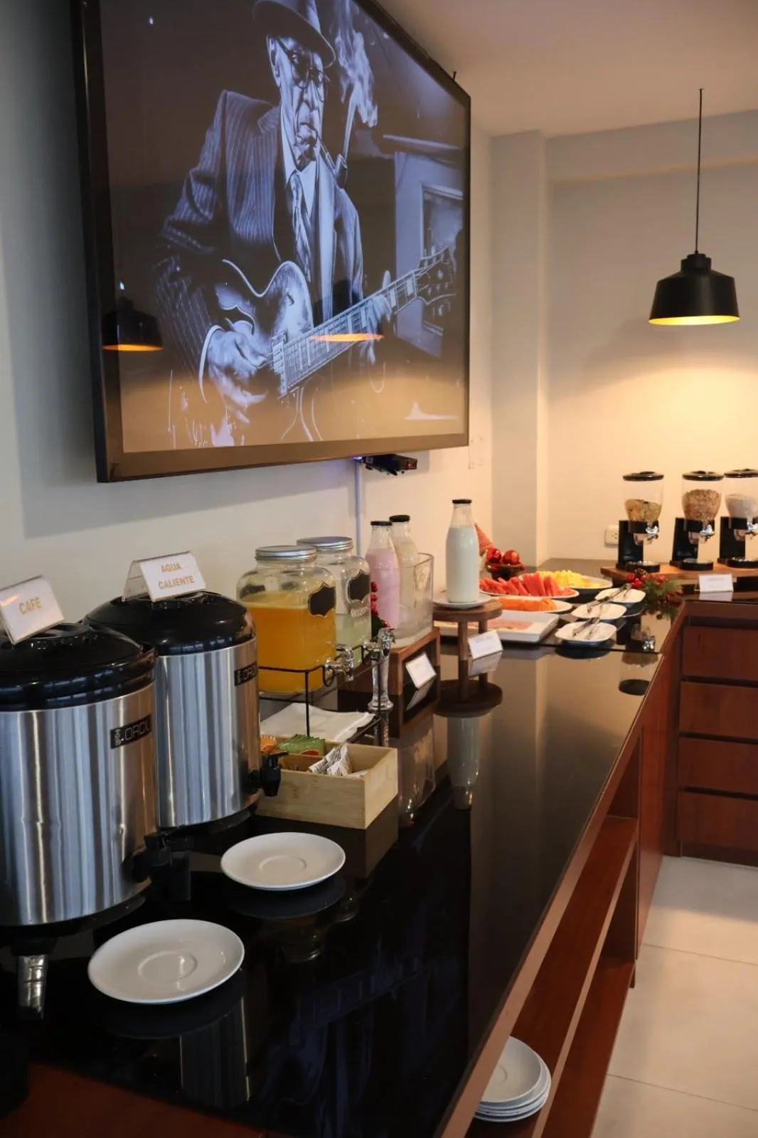 Buffet breakfast in Hotel Maywa