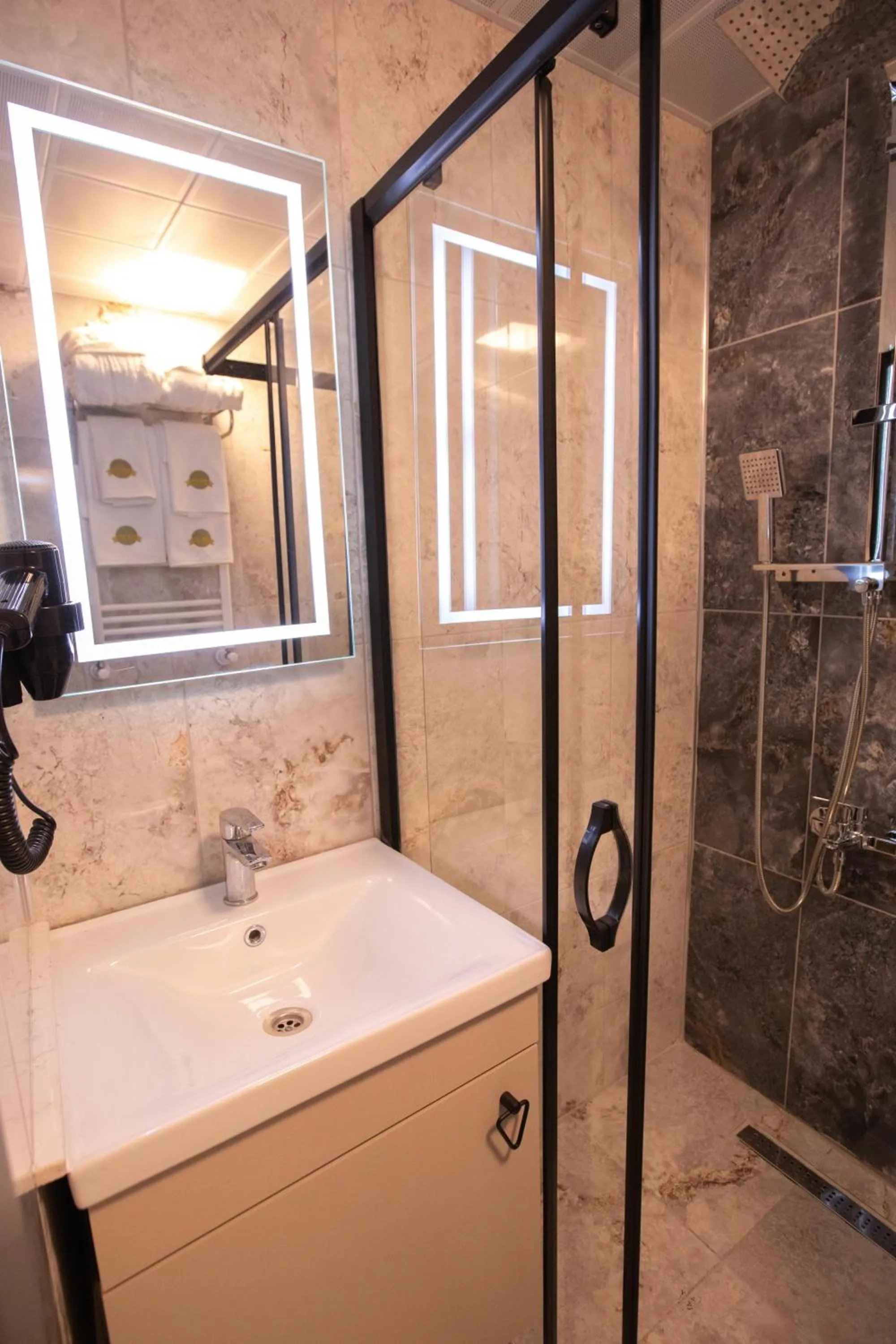 Shower in Hotel Milano