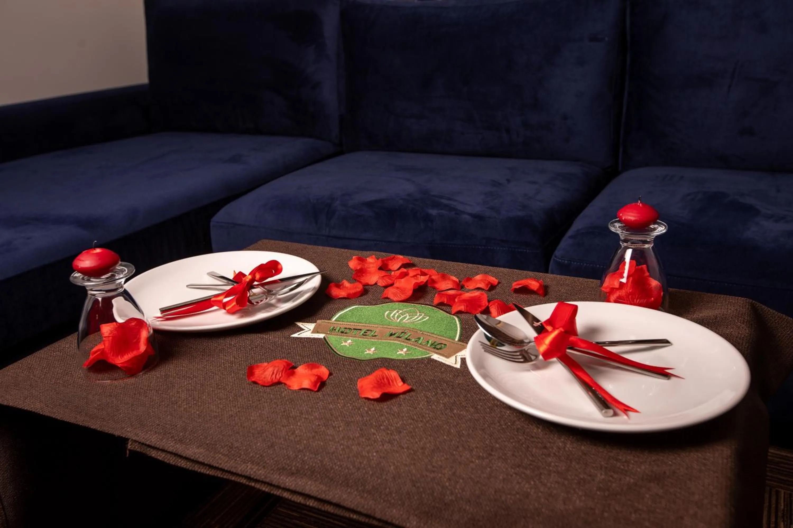 Food and drinks in Hotel Milano