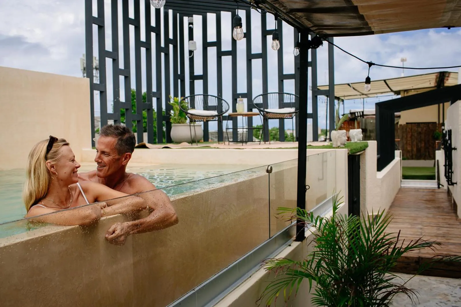Swimming pool in Hotel Noah Tulum