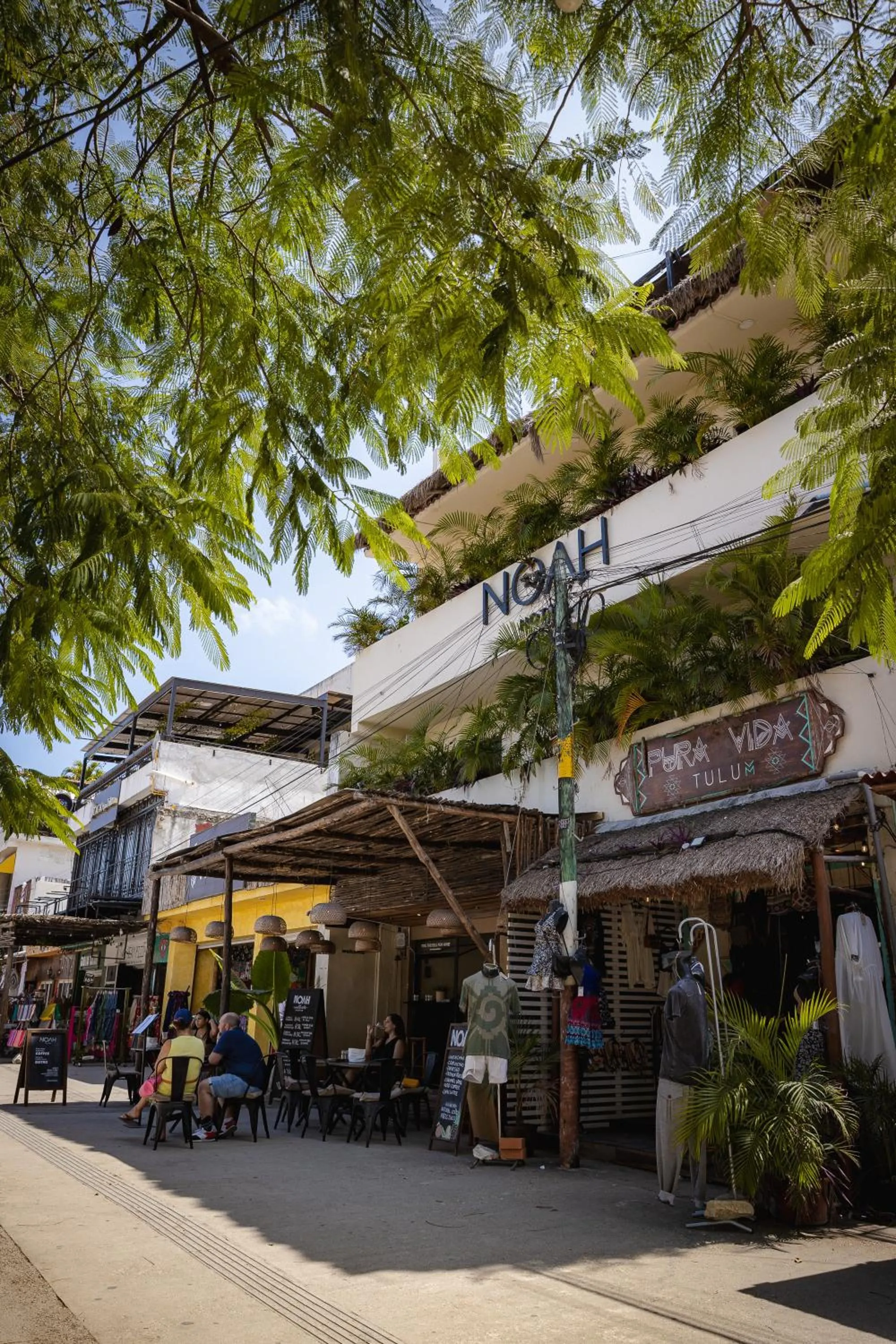 Property building in Hotel Noah Tulum