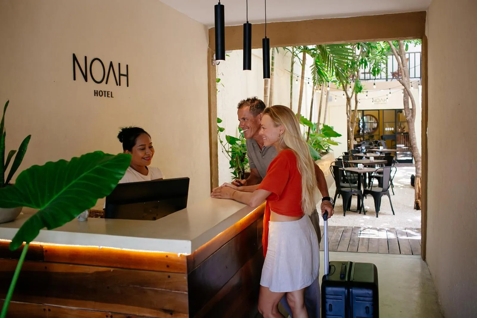 Lobby or reception in Hotel Noah Tulum