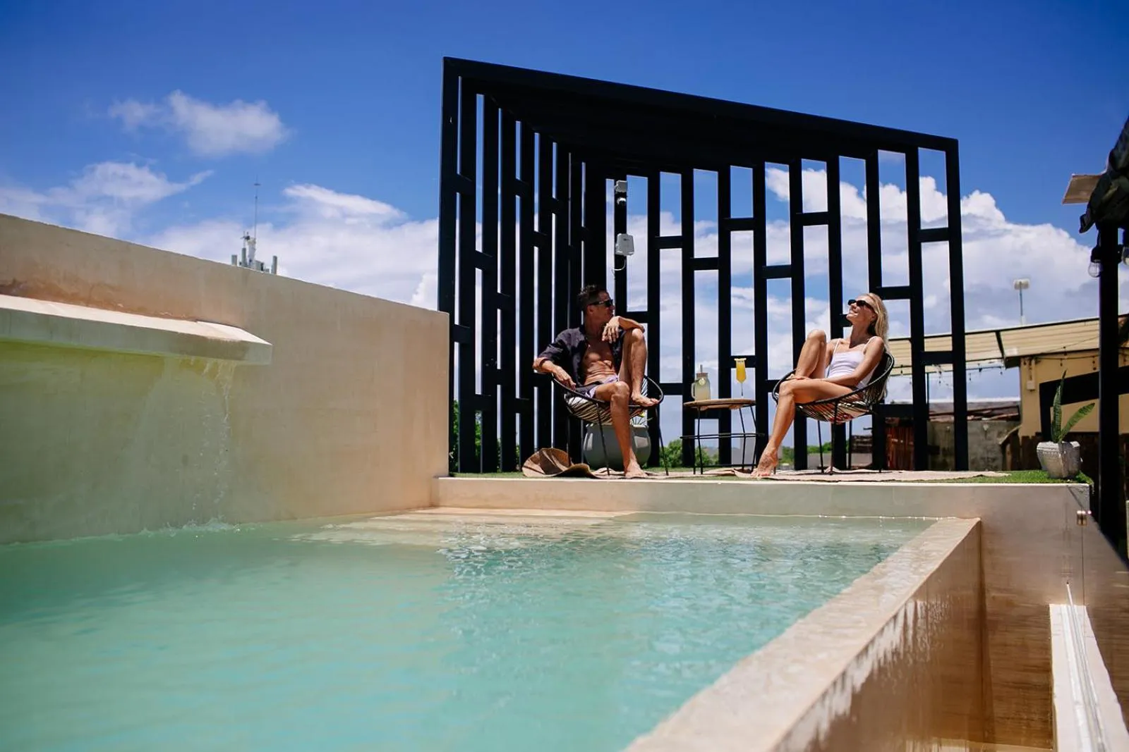 Swimming pool in Hotel Noah Tulum