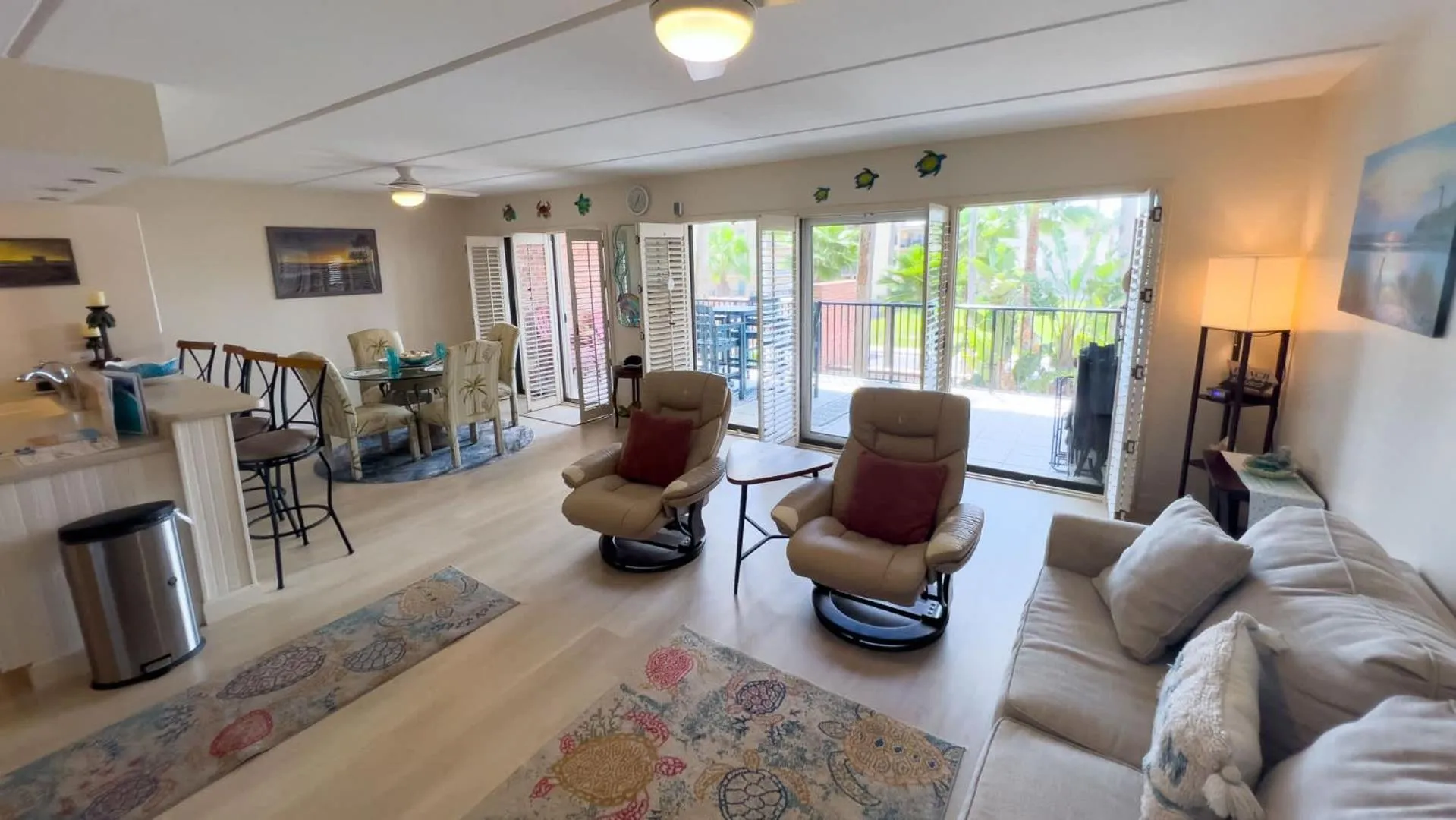 Living room in Villa del Sol - #205