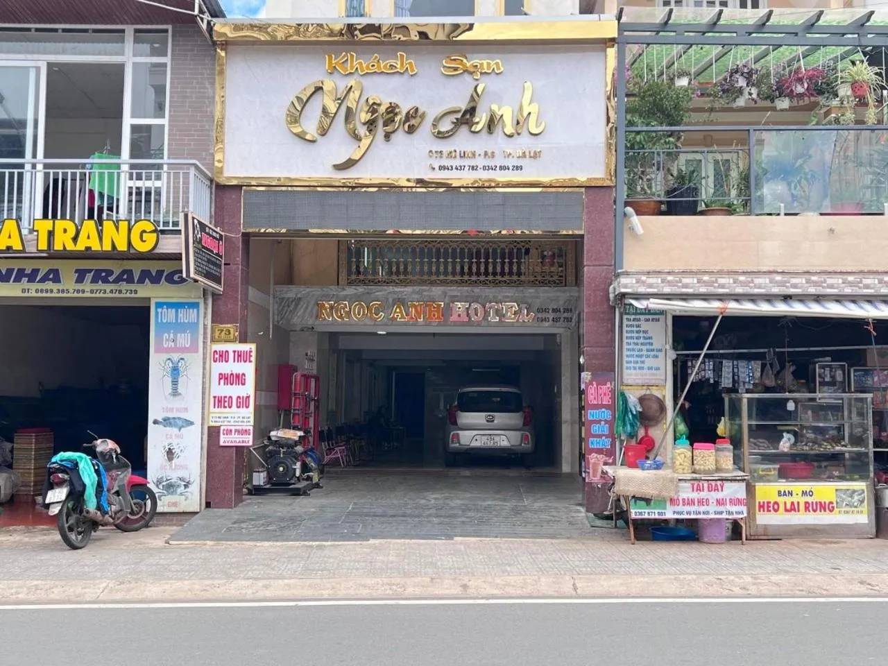 Facade/entrance in Ngoc Anh Hotel Da Lat