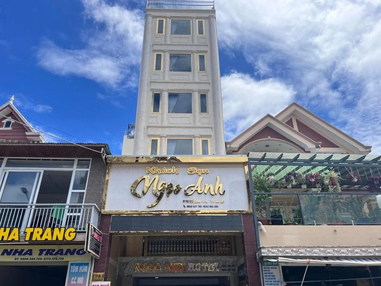 Facade/entrance in Ngoc Anh Hotel Da Lat