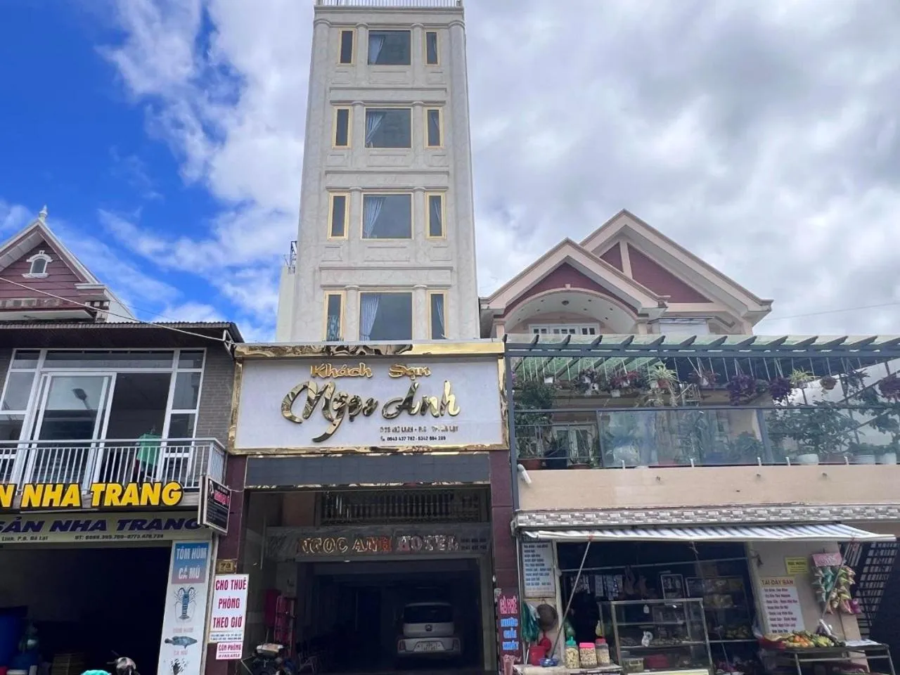 Facade/entrance in Ngoc Anh Hotel Da Lat