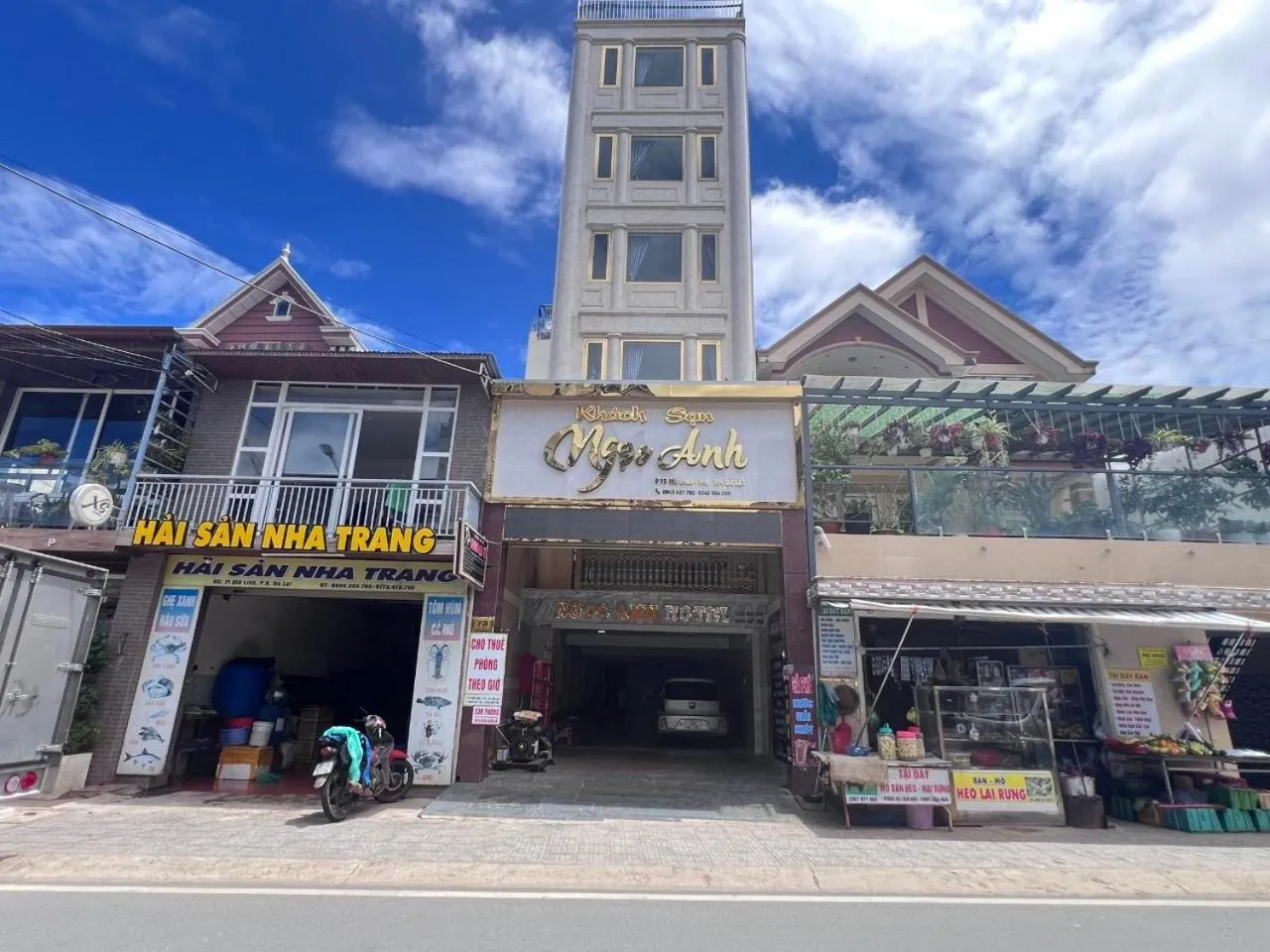 Facade/entrance in Ngoc Anh Hotel Da Lat