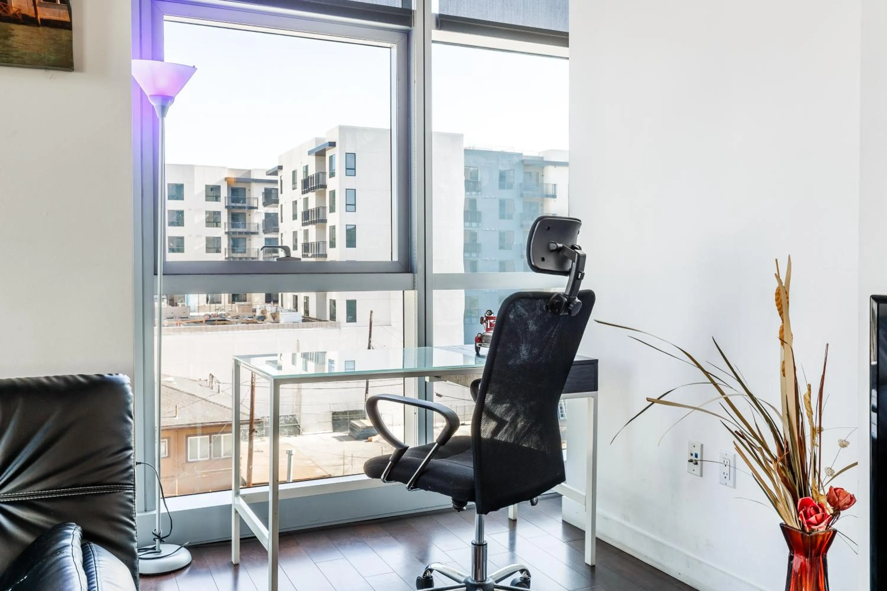 City view in Hollywood Furnished Apartments