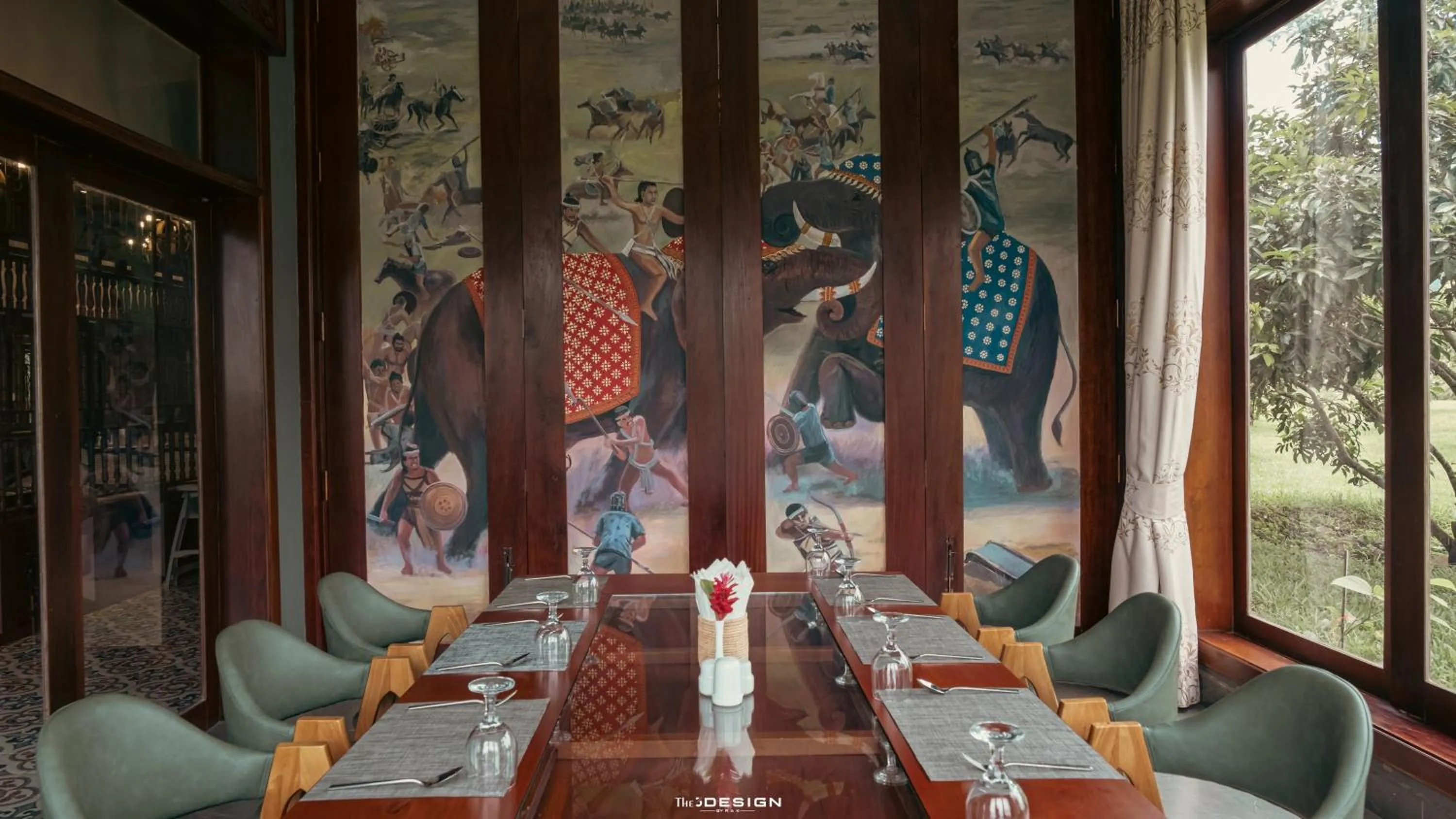 Living room in Phum Domnak Domrey Resort