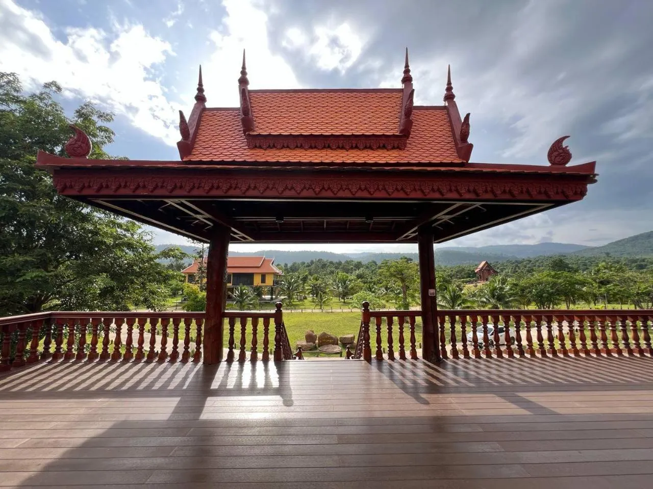 Balcony/Terrace in Phum Domnak Domrey Resort