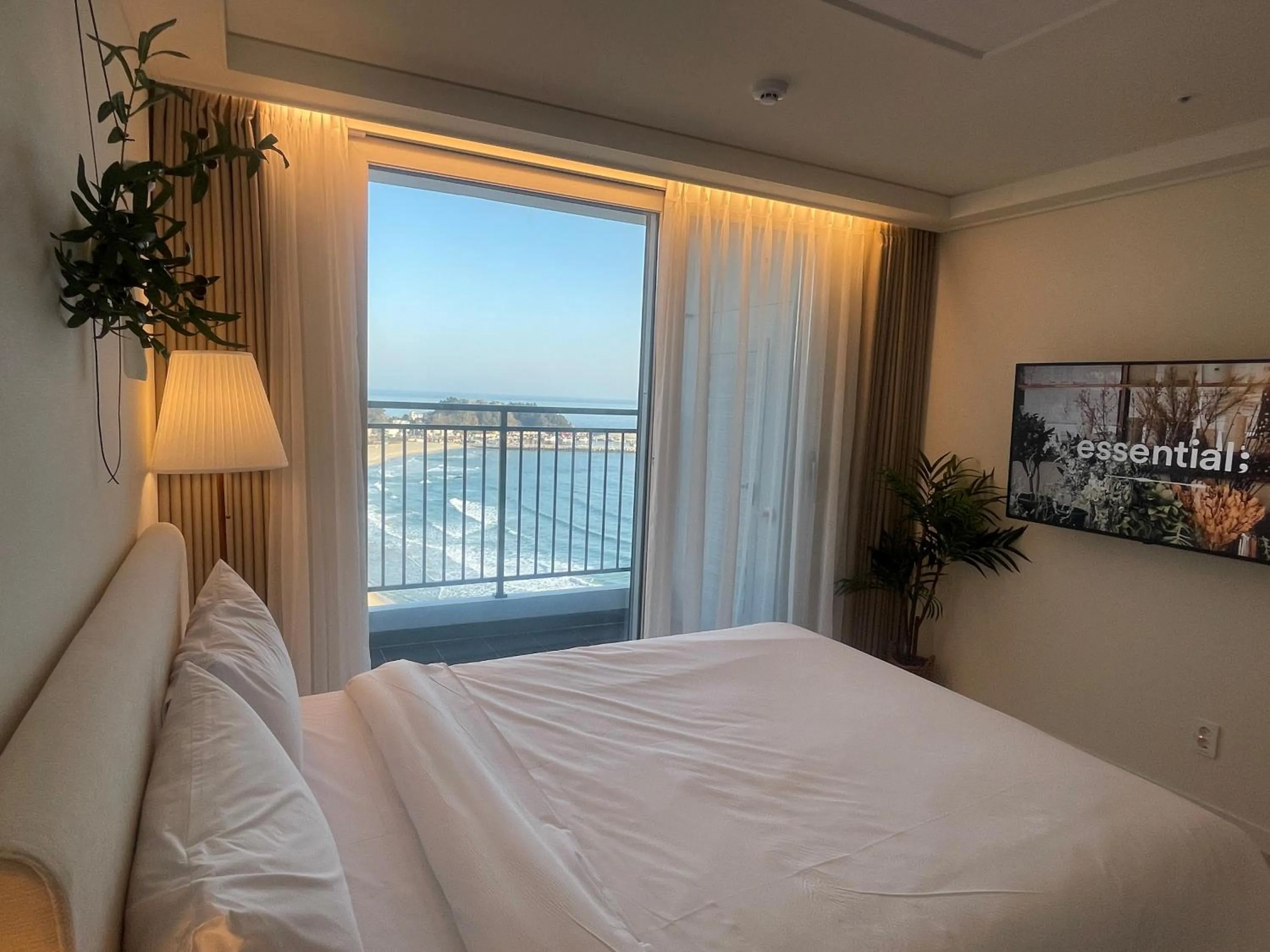 Bedroom, Bed in SurfResort INN-The City YangYang