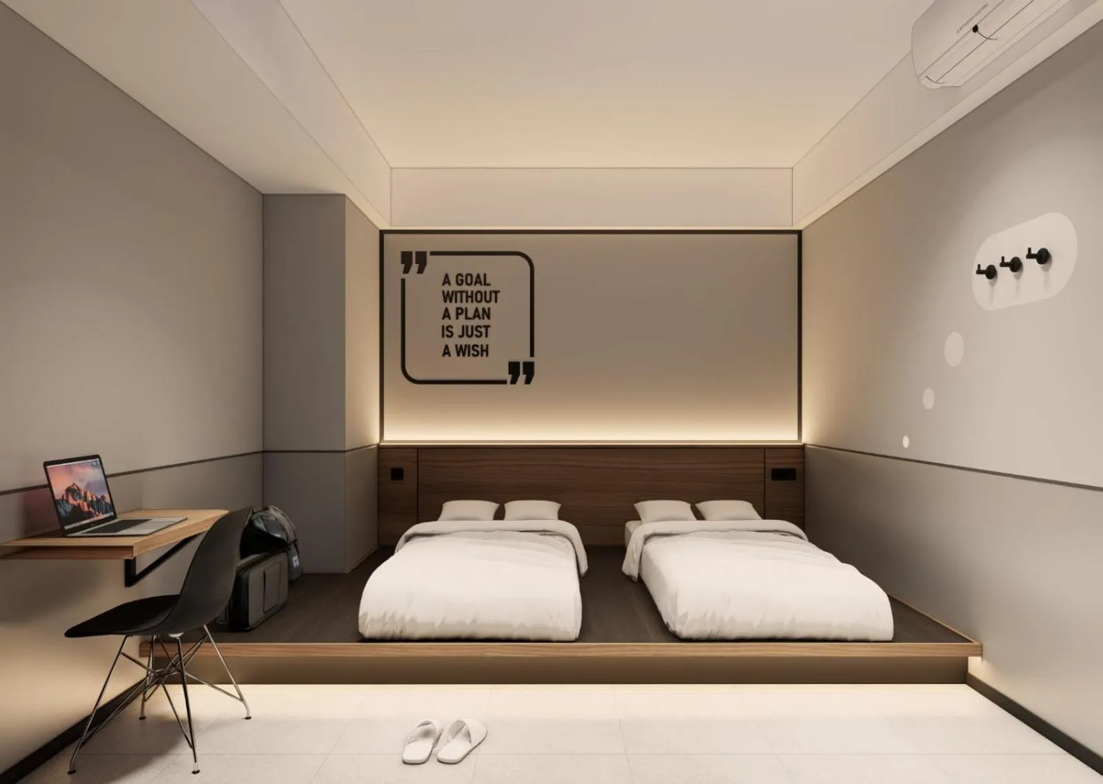 Decorative detail, Bed in FIERIS IZZY Hotel