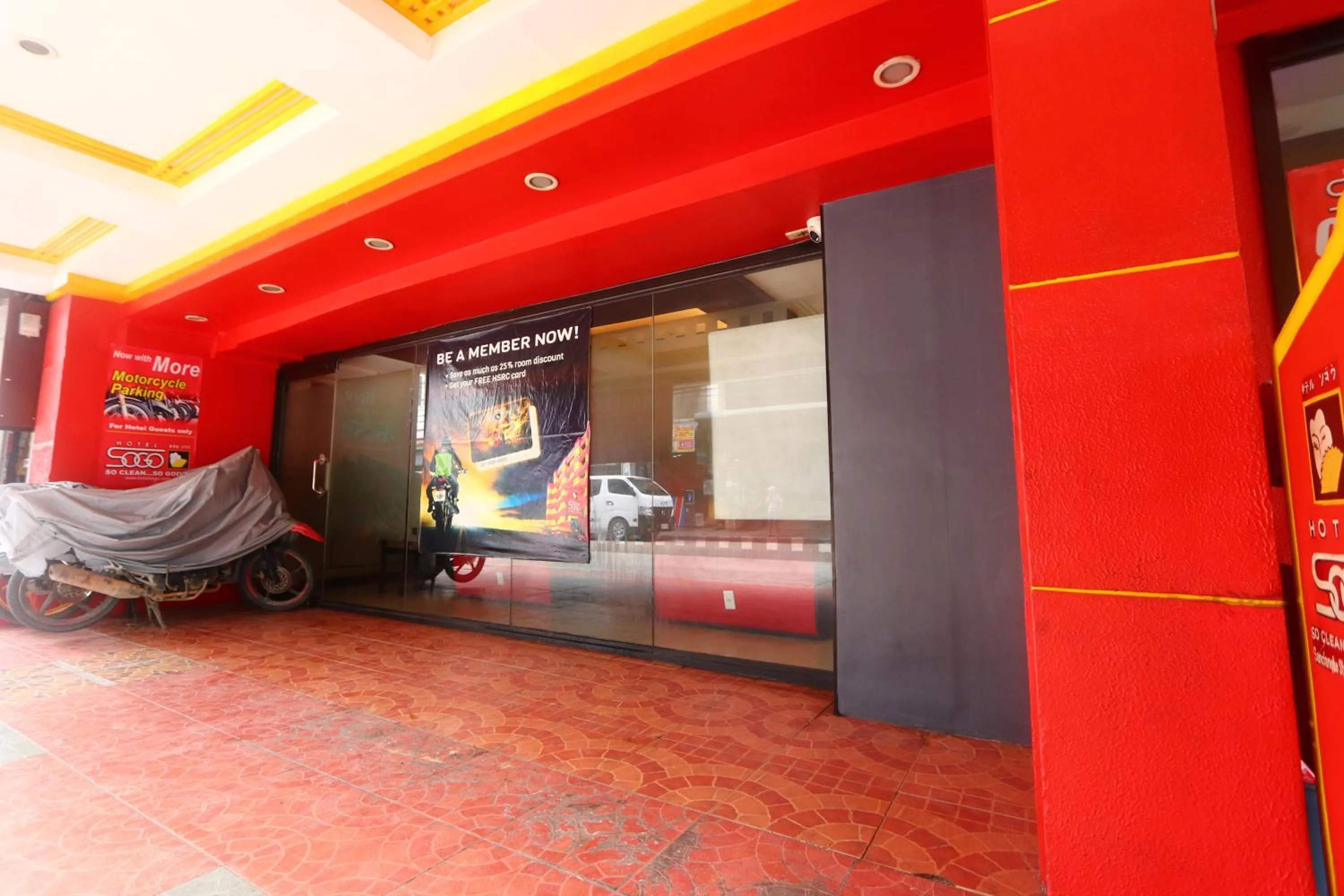 Parking in Hotel Sogo Cebu