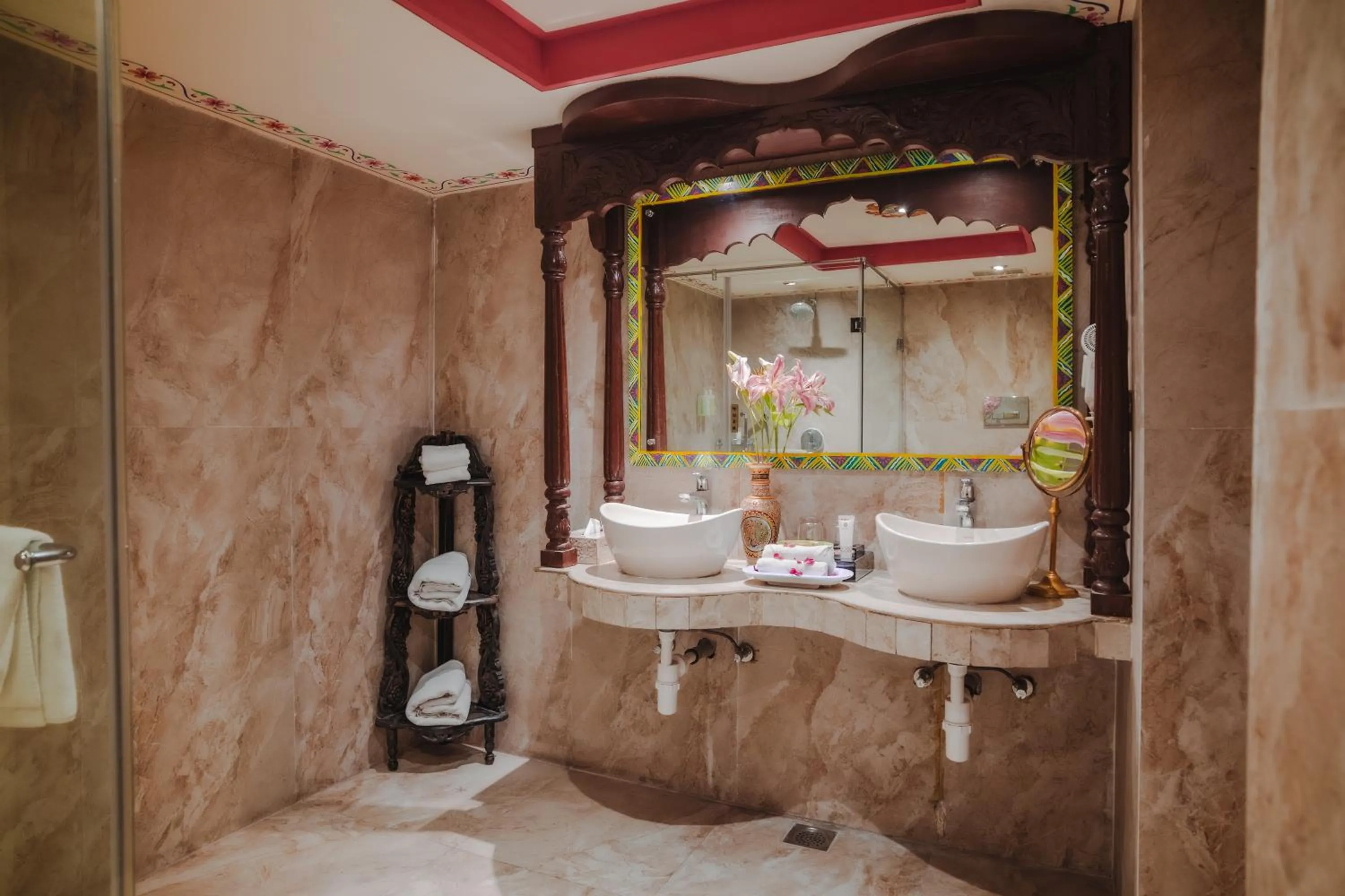 Bathroom in Chokhi Dhani The Ethnic 5-Star Deluxe Resort