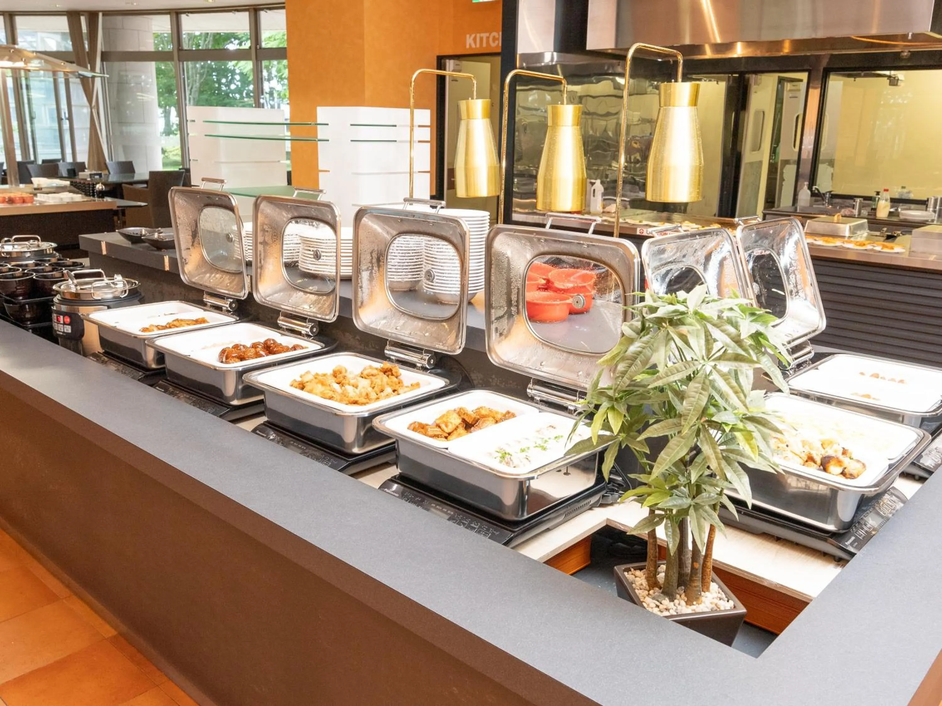 Food in LiVEMAX Resort Upopoi Shiraoi Onsen